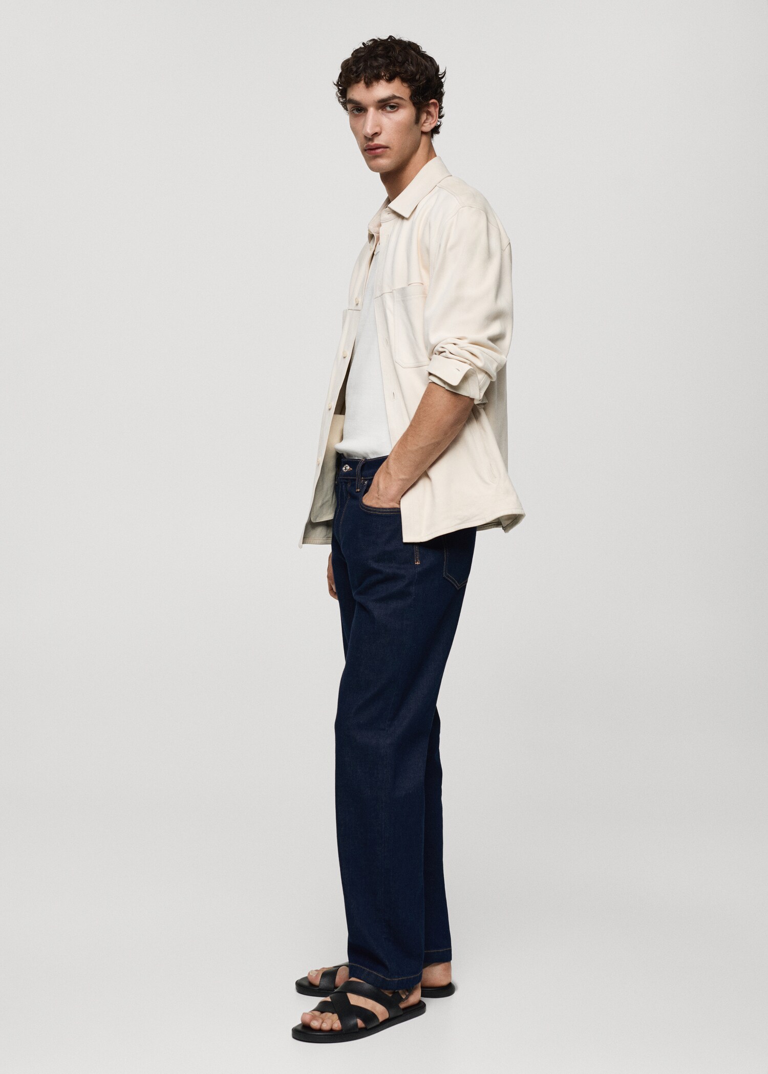 Jeans relaxed fit lavado oscuro - Detalle del artículo 2