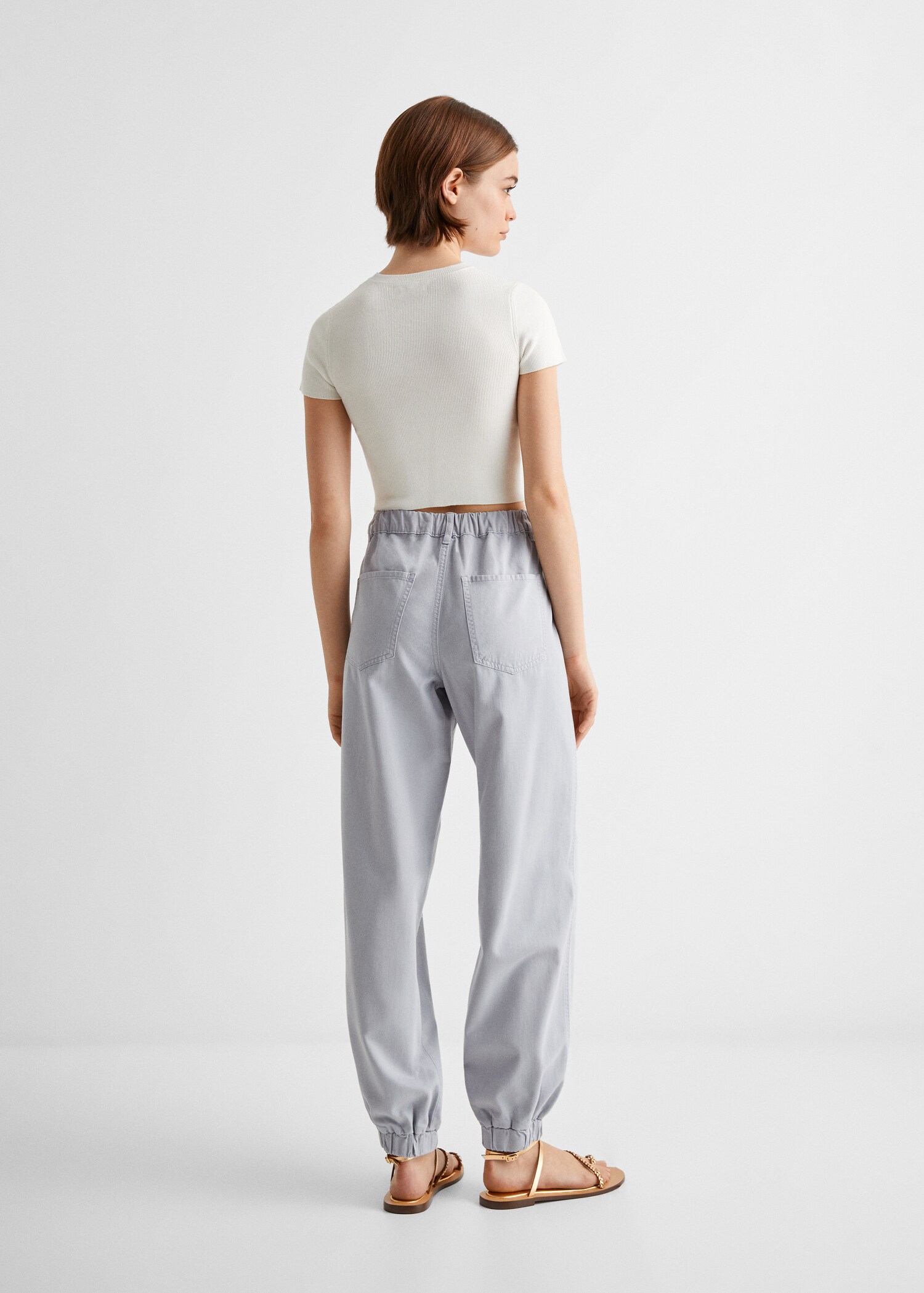 Pantalon jogger coton - Verso de l’article