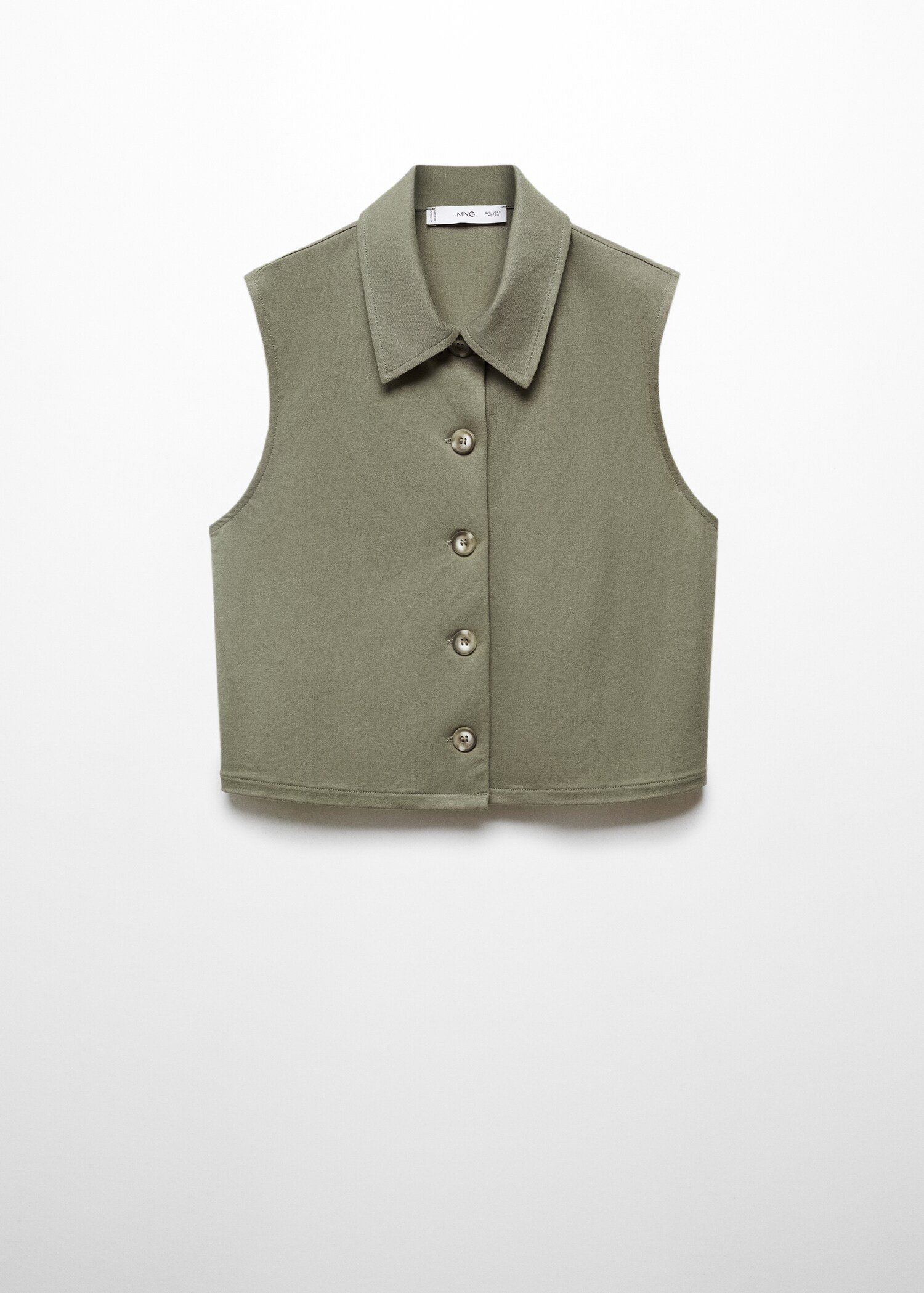 Shirt-collar waistcoat - Article without model