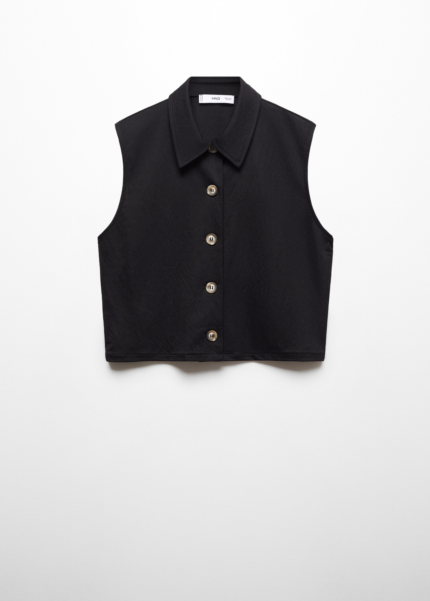 Shirt-collar waistcoat - Article without model
