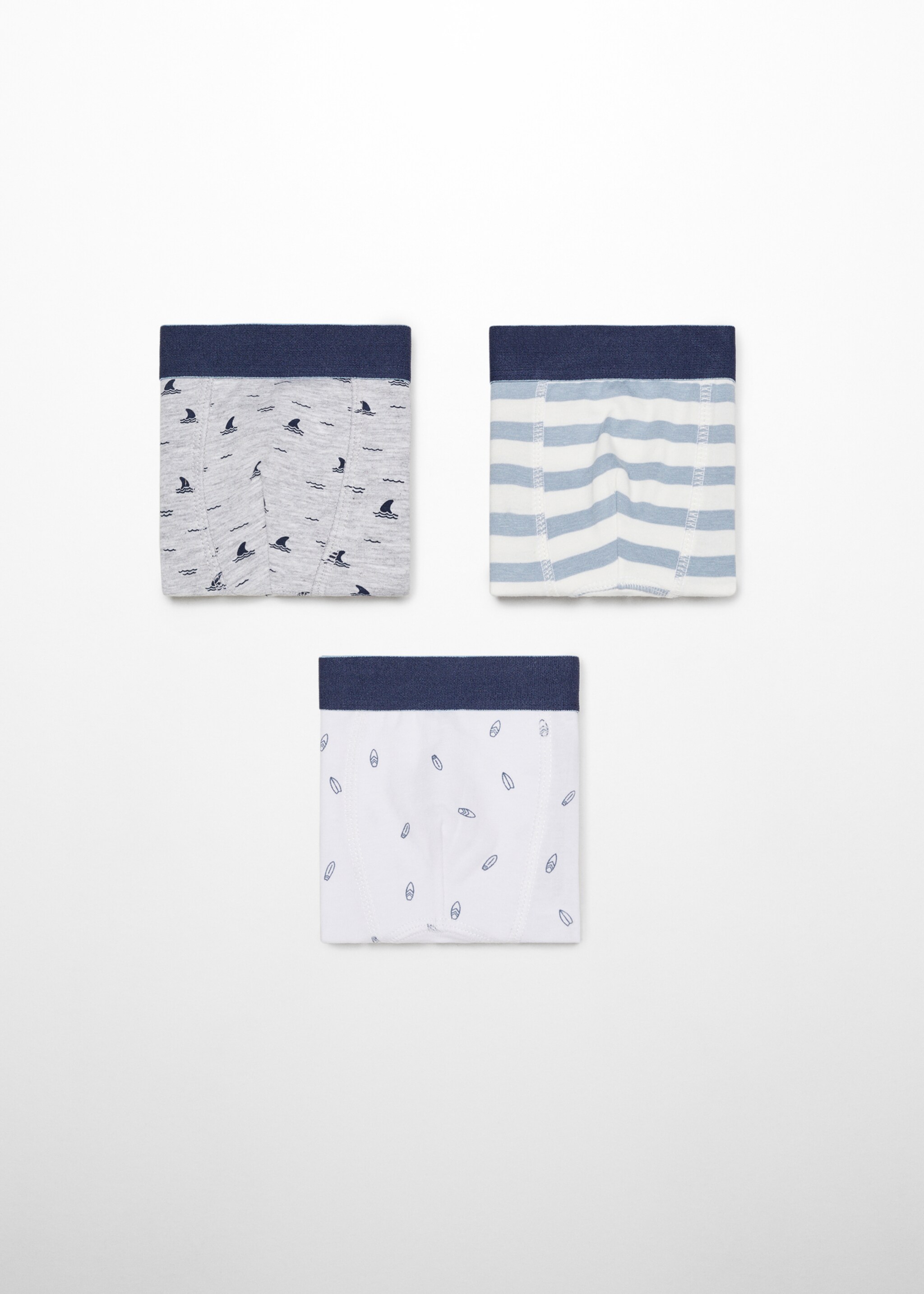 3er-Pack gemusterte Boxershorts - Artikel ohne Model