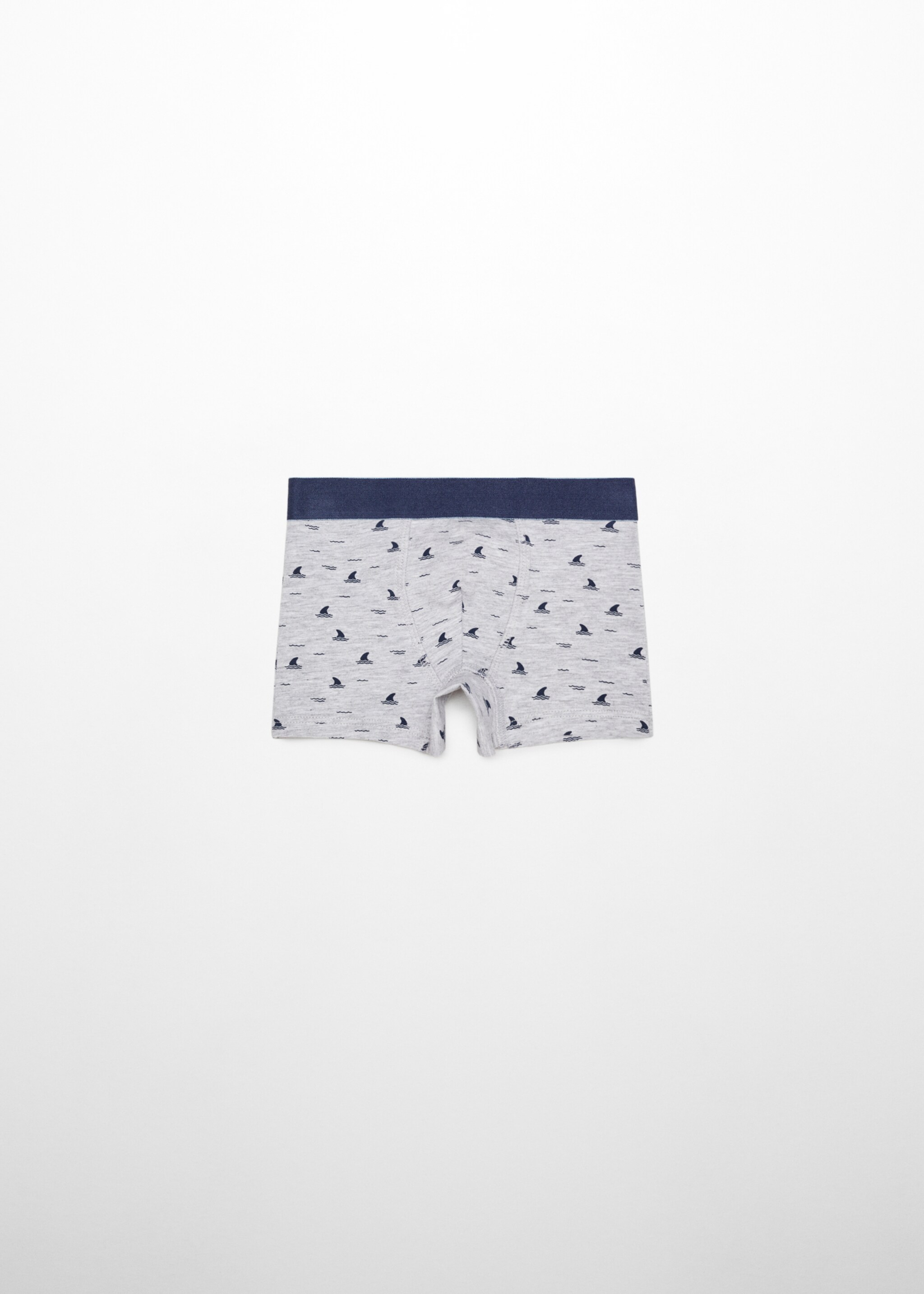 3er-Pack gemusterte Boxershorts - Rückseite des Artikels