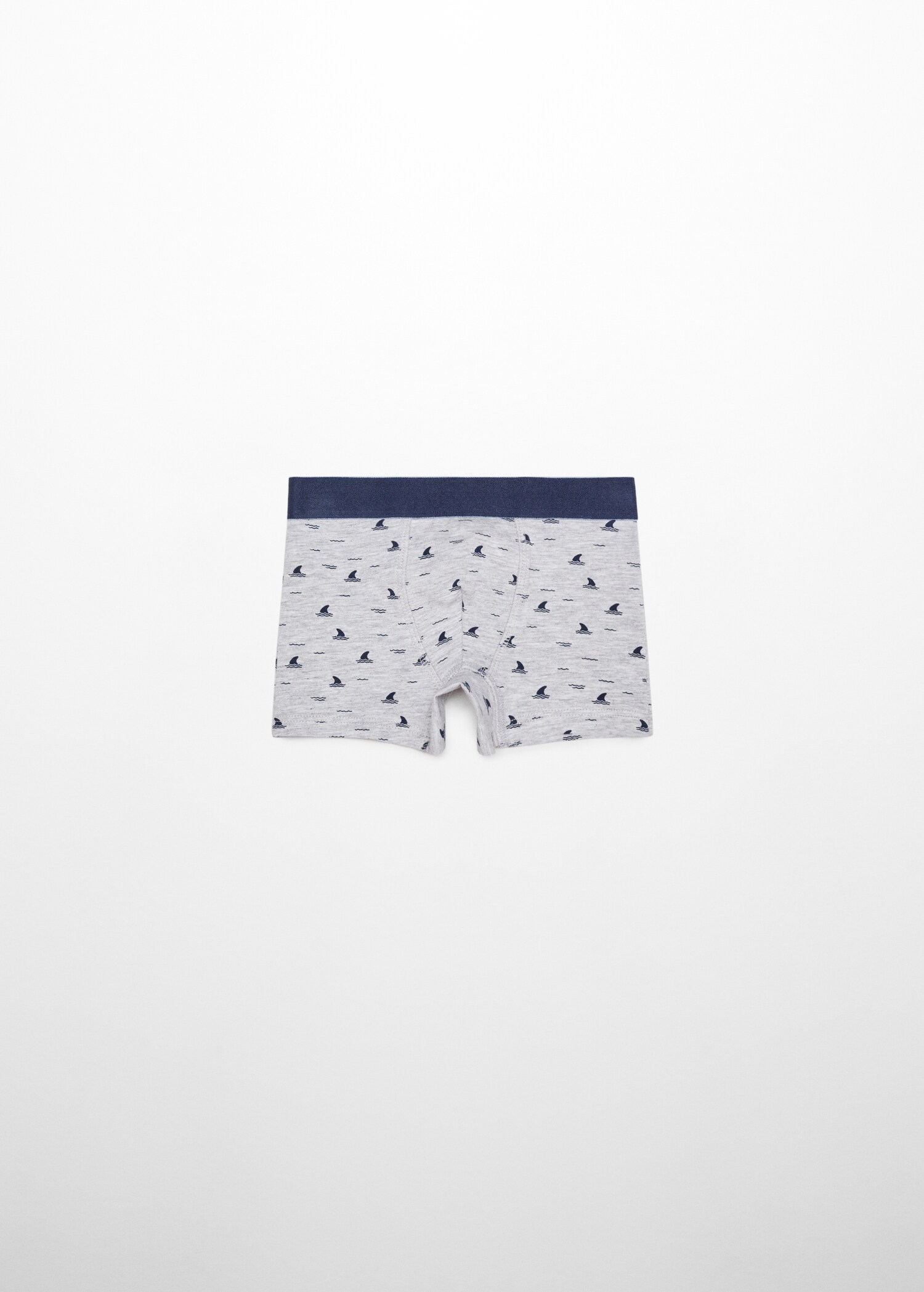 3er-Pack gemusterte Boxershorts - Rückseite des Artikels