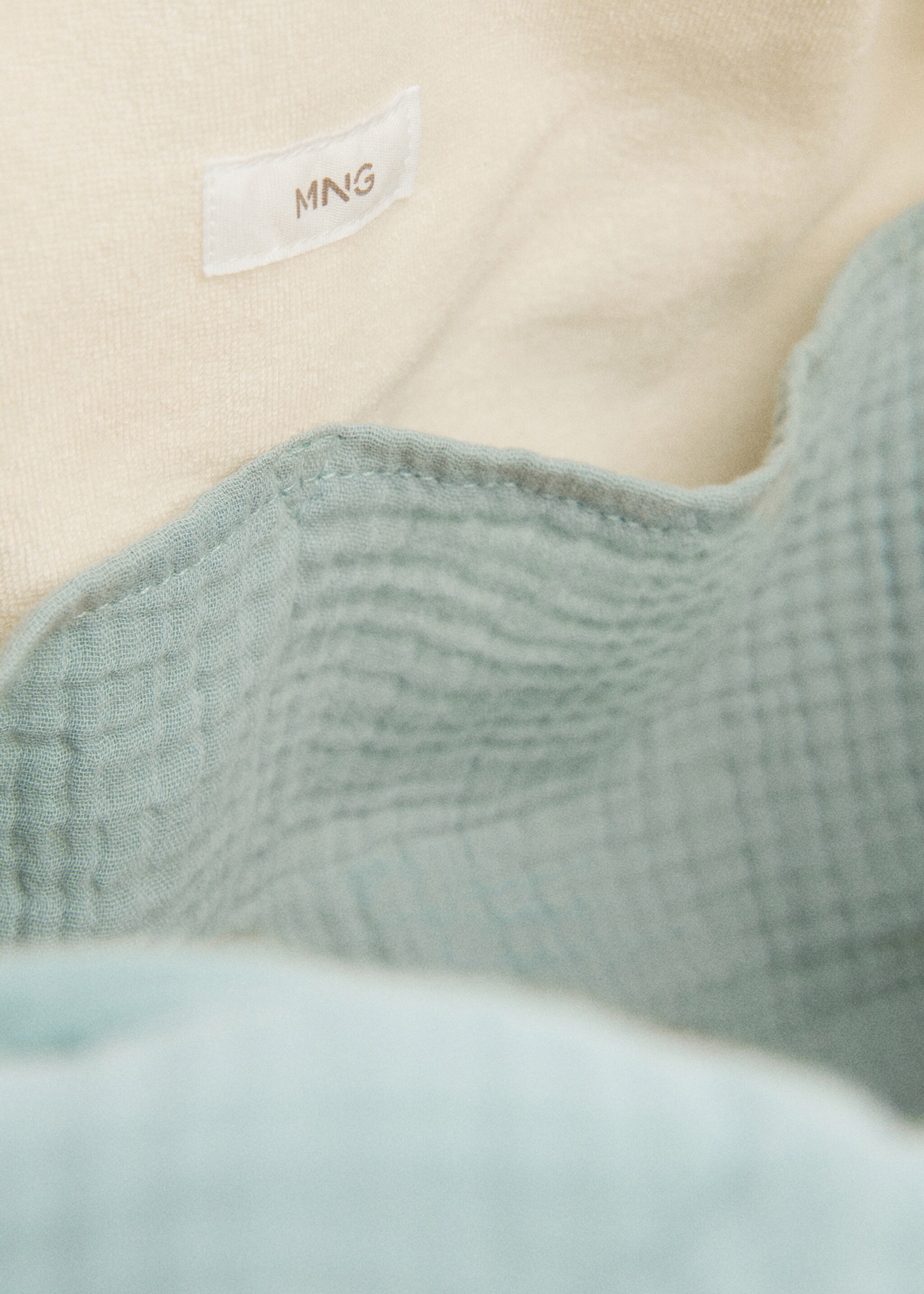 Maternity Bag - Details of the article 3, Turquoise. Ref: 67086742-00.