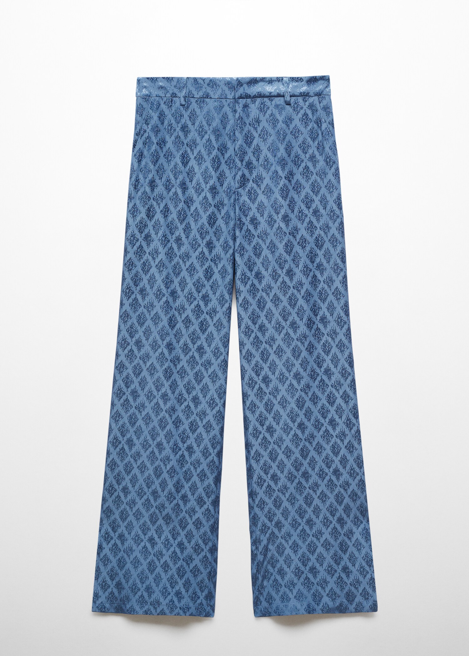 Pantalon satiné imprimé - Article sans modèle