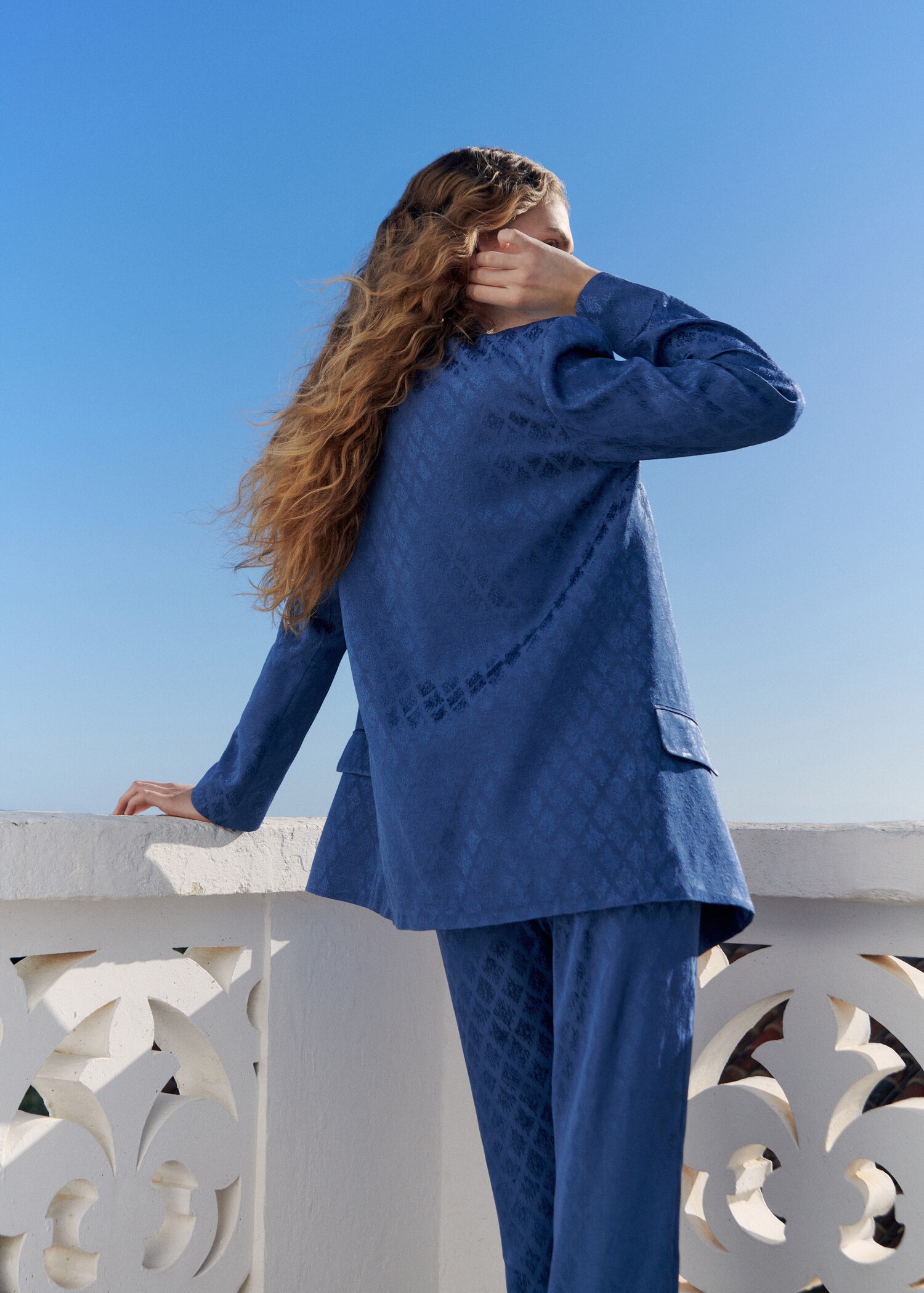 Pantalon satiné imprimé - Détail de l'article 5