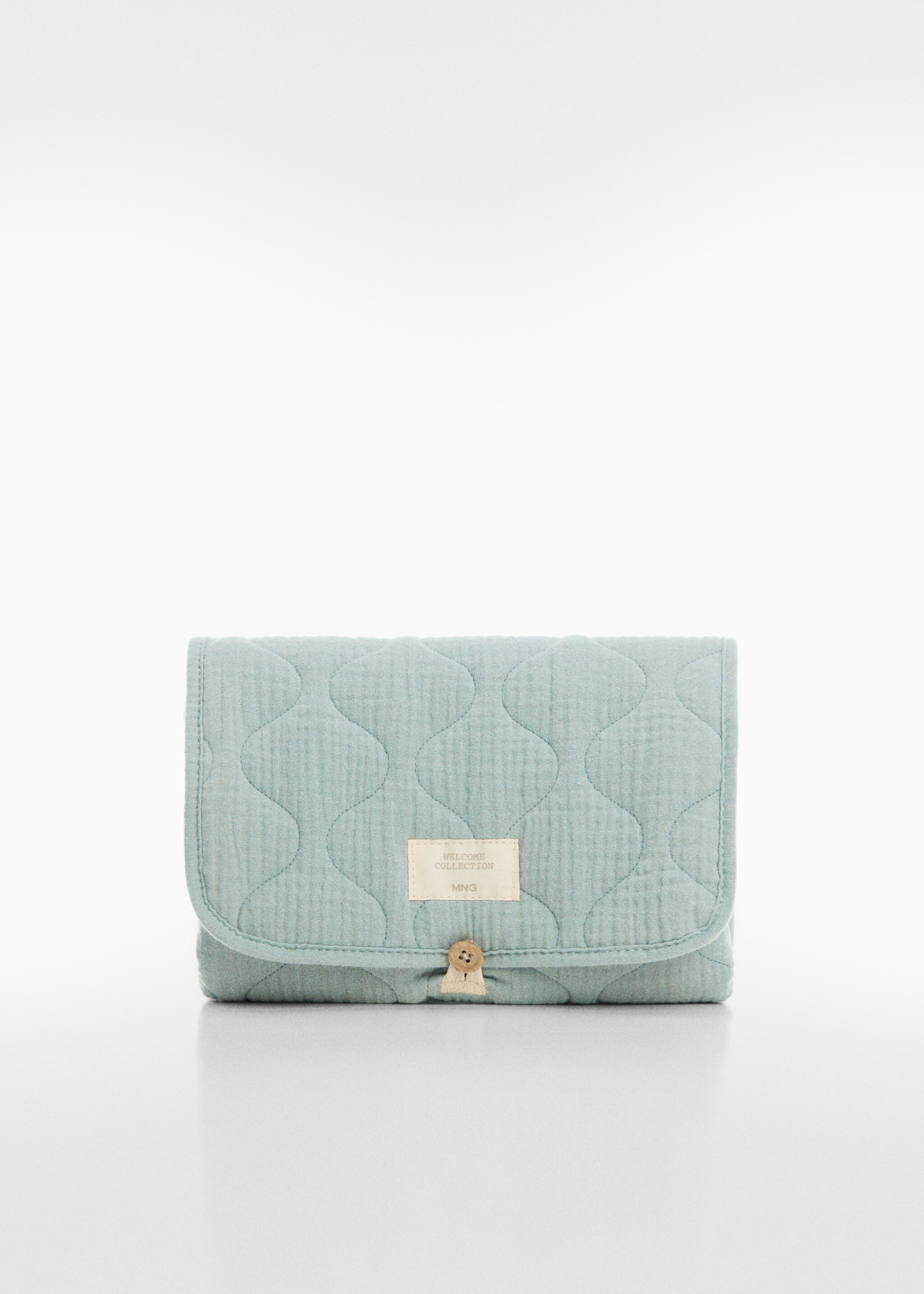 Padded travel changing mat - Article without model, Turquoise. Ref: 67086744-00.