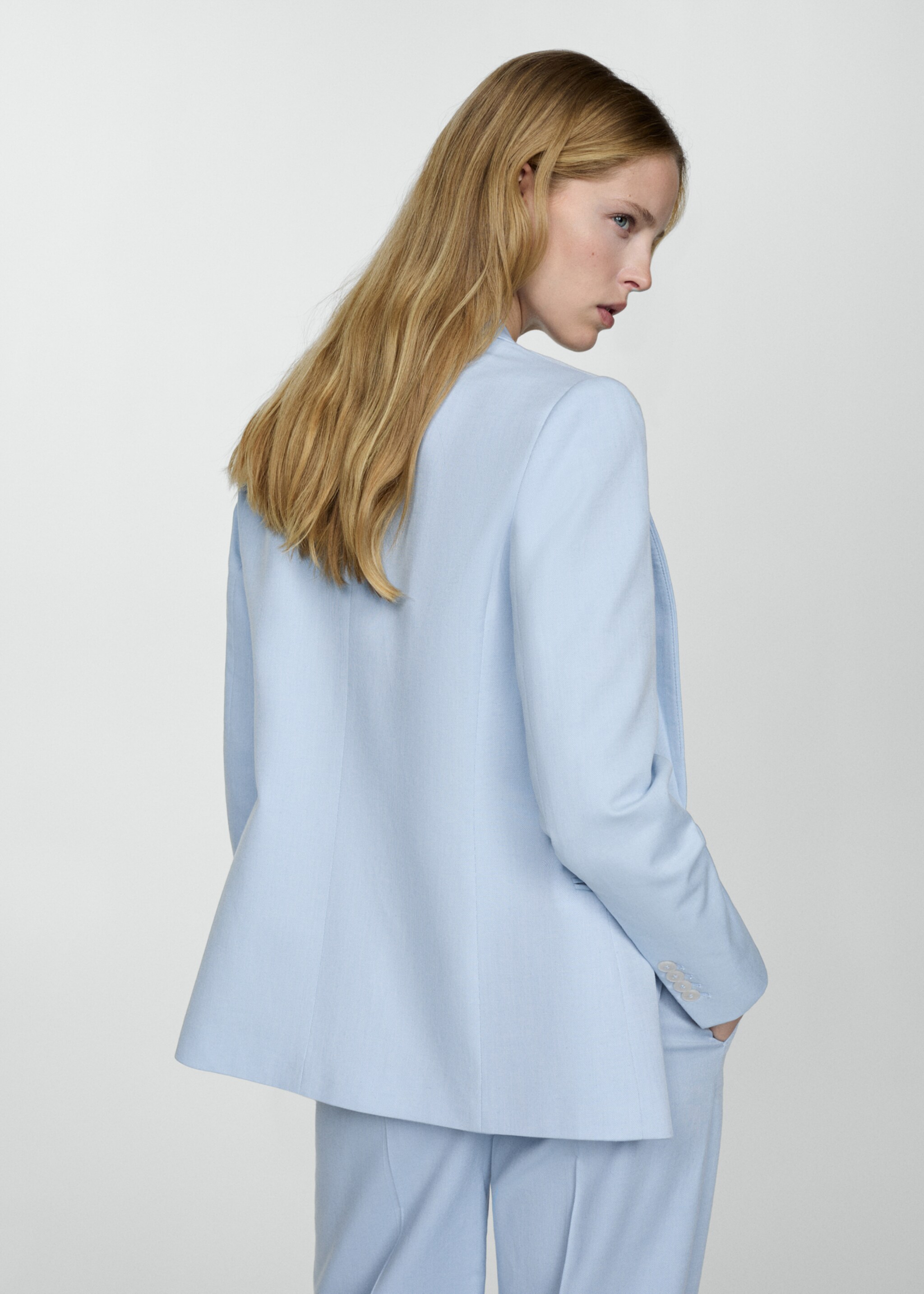 Blazer traje lyocell - Reverso del artículo