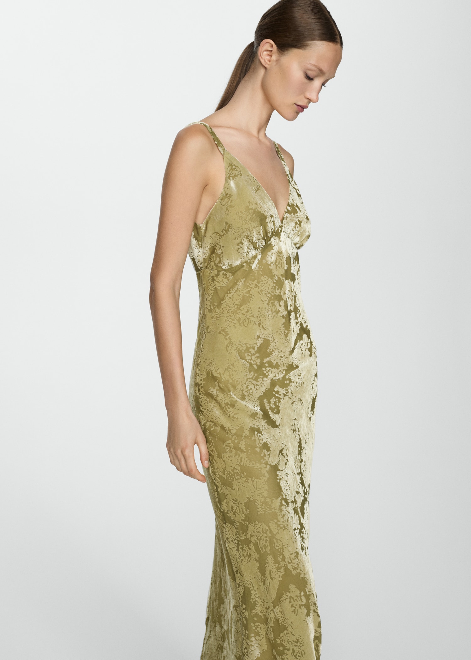 Abiti Eleganti Vestito Lungo Mango Mango Vestito Lungo In Chiffon