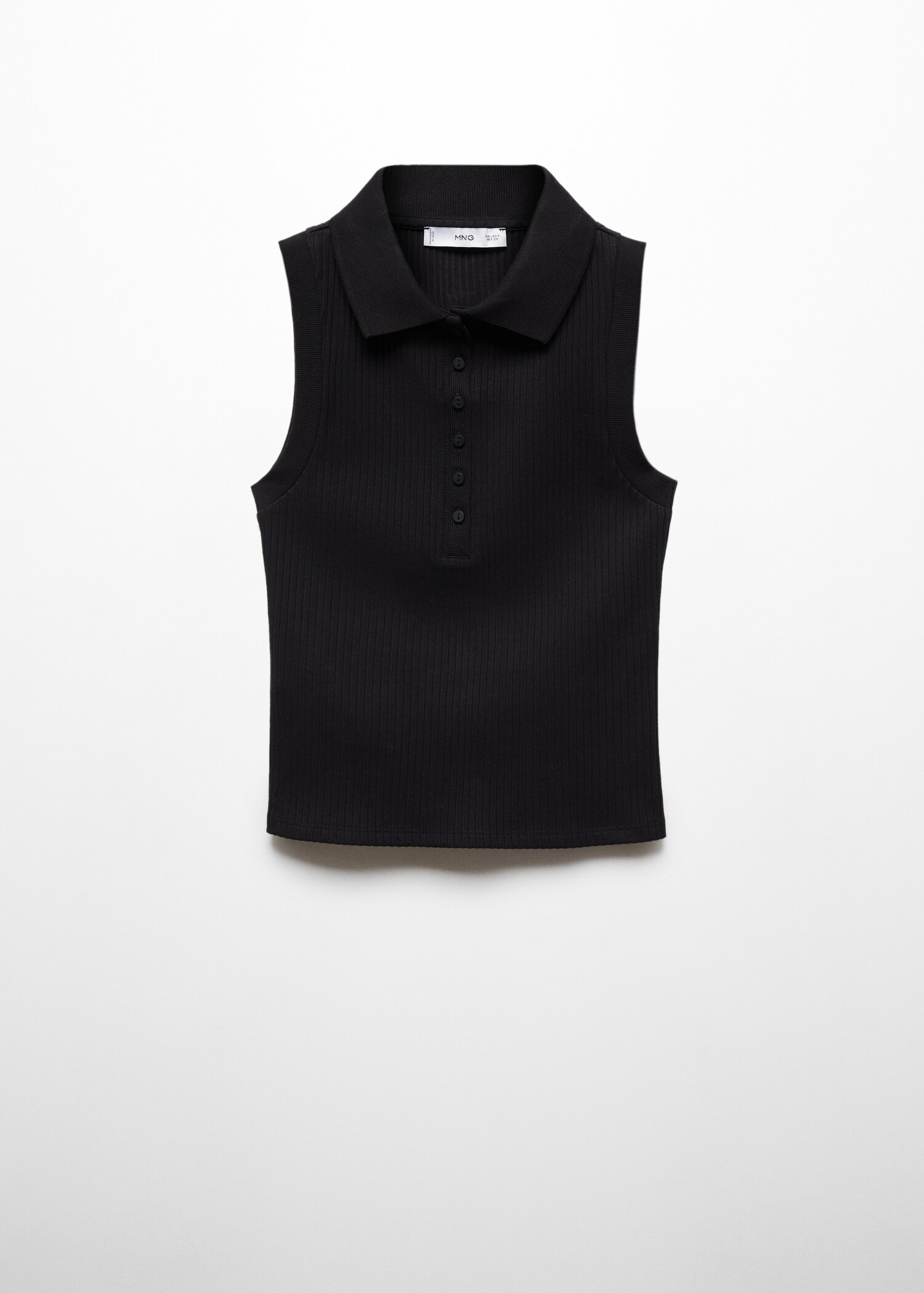 Top maille col polo - Article sans modèle