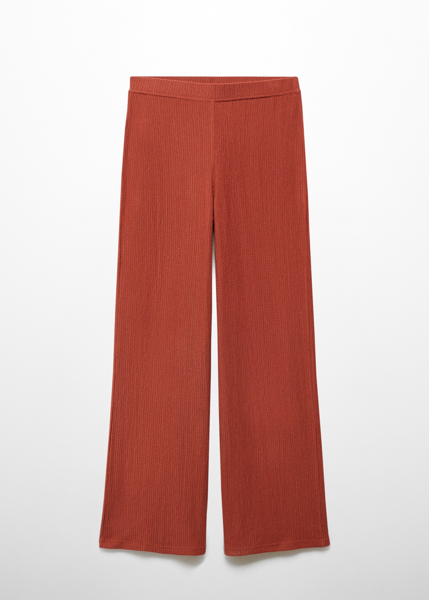Pantalón textura wideleg - Artículo sin modelo