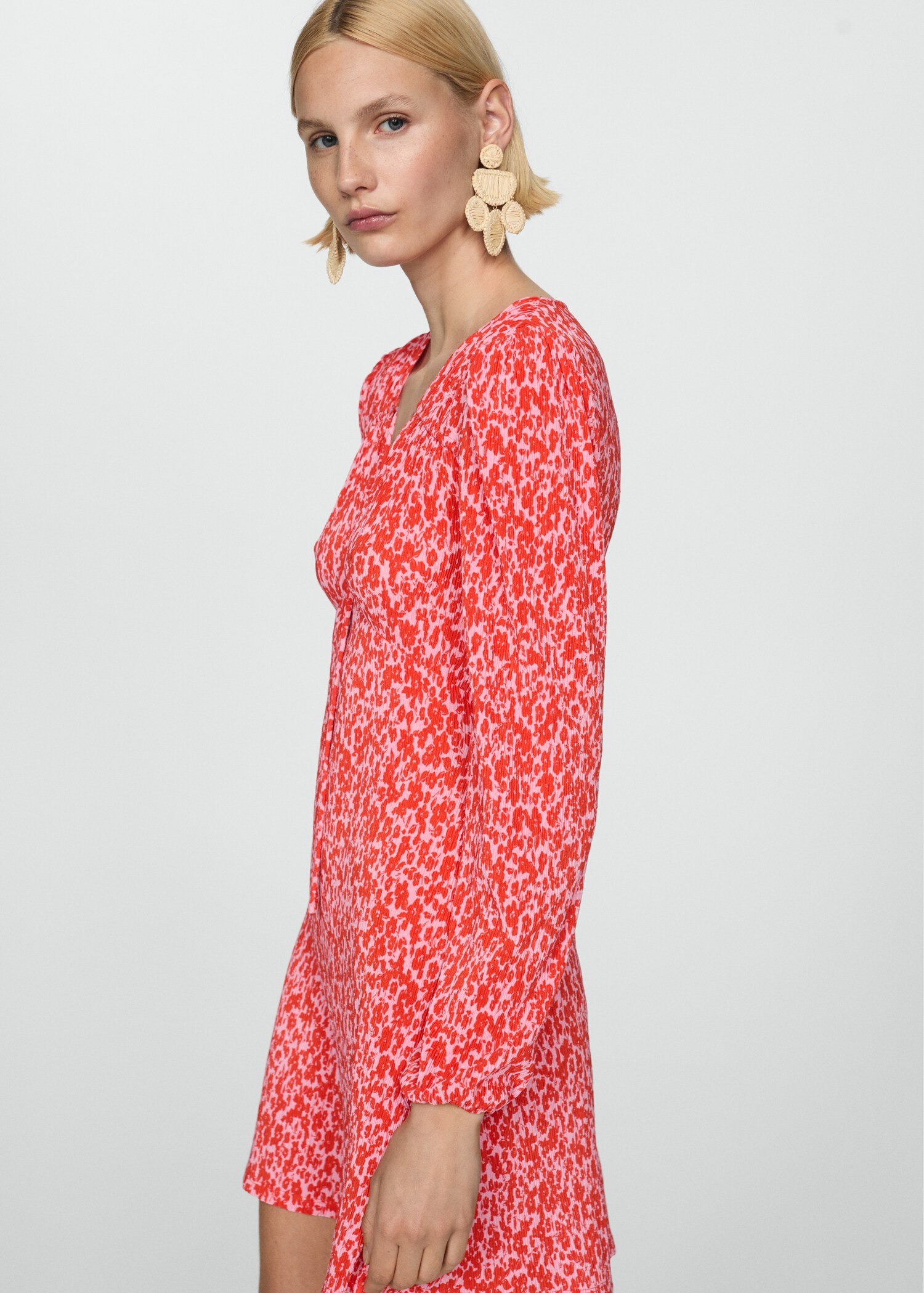 Floral print dress - Medium plane