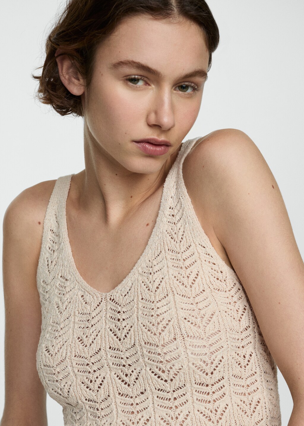 RIB KNIT BUSTIER