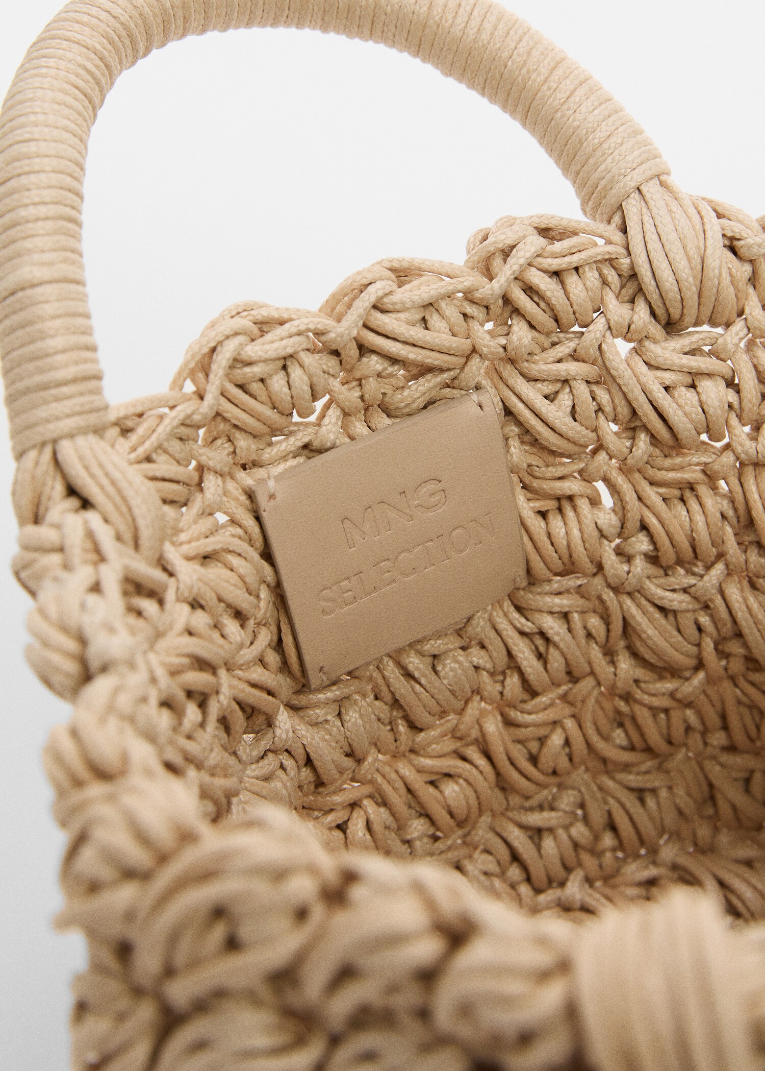 Mini geflochtene Babytragetasche - Detail des Artikels 1