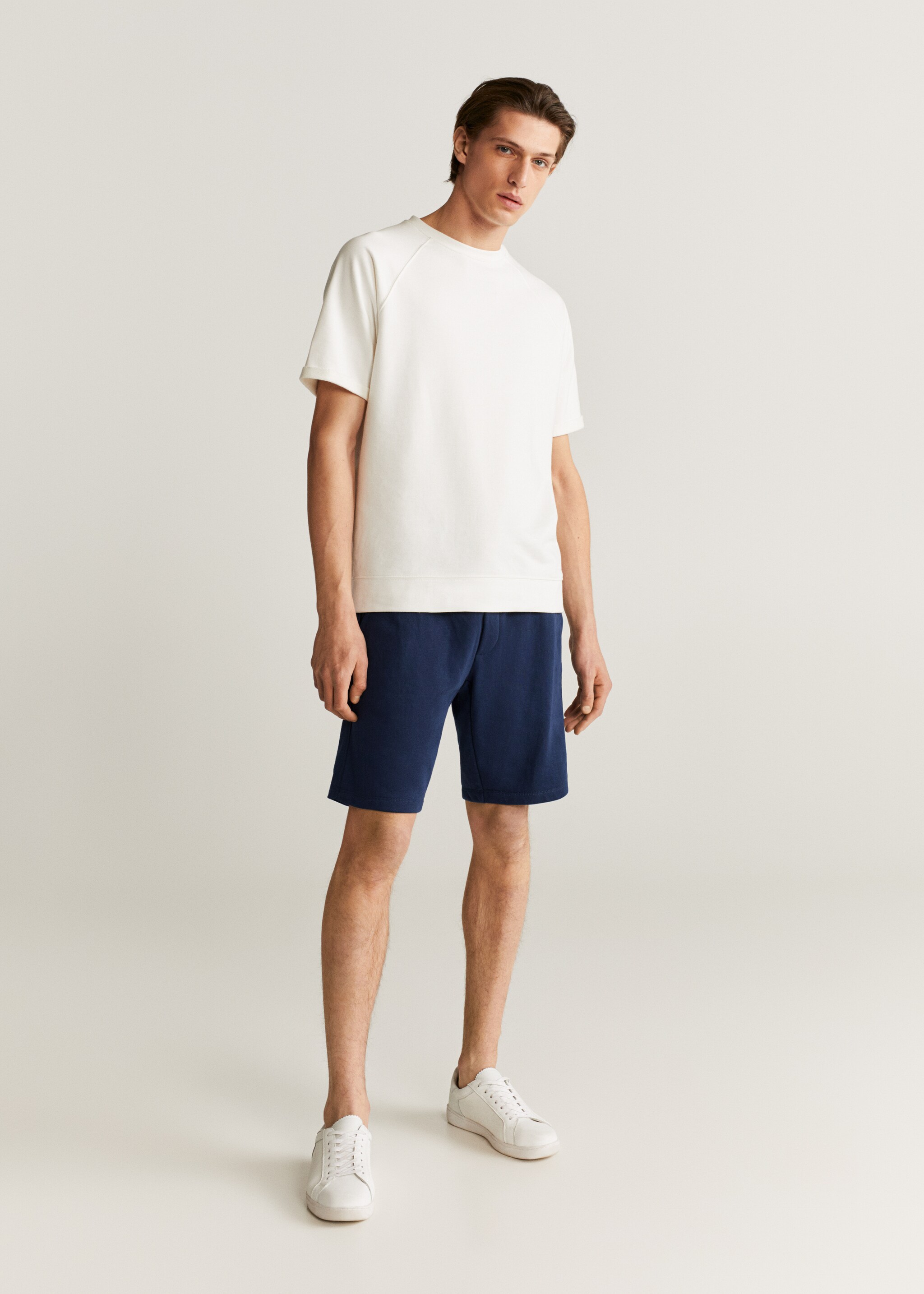 Pantalón jogger algodón - Plano medio