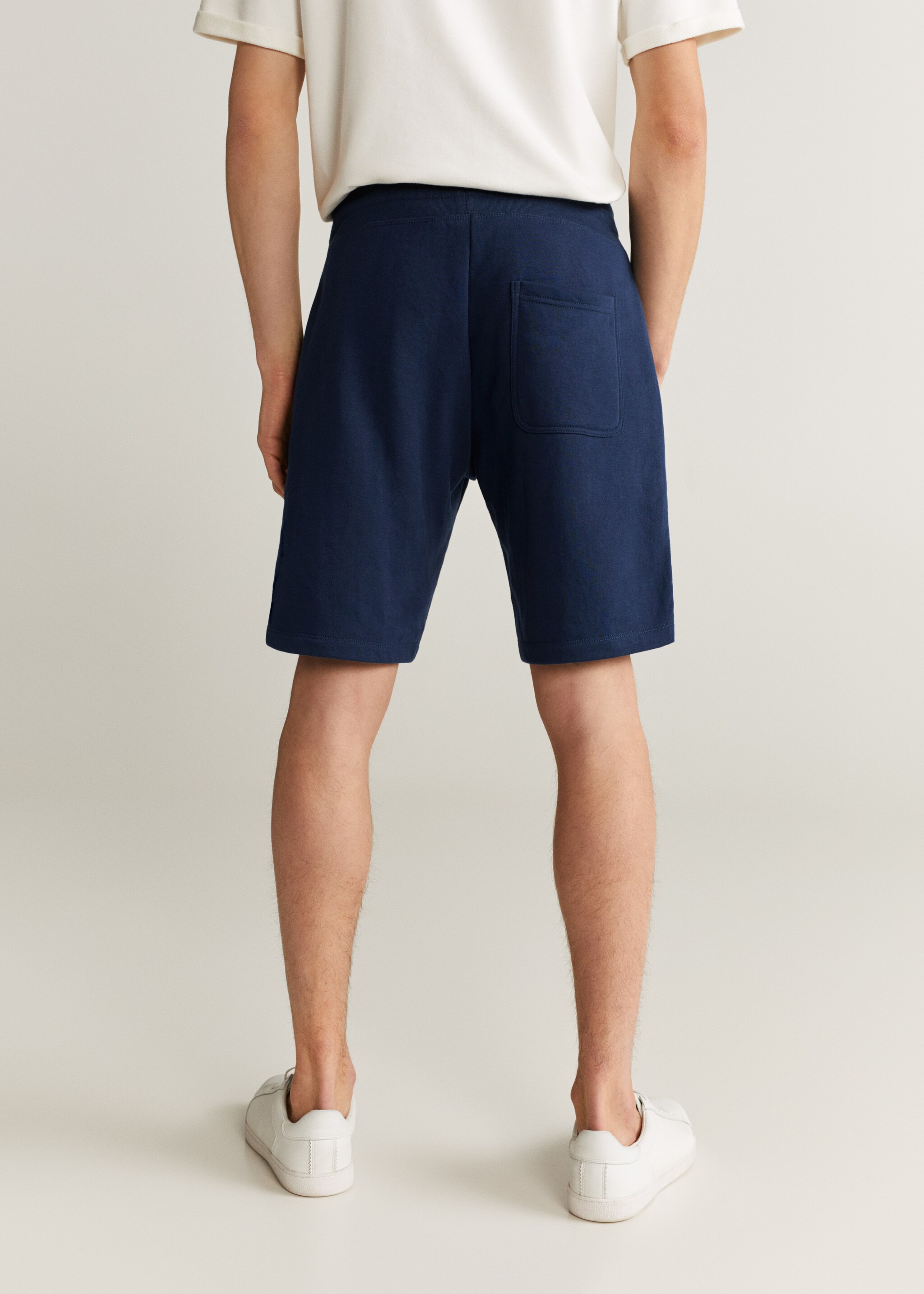 Pantalón jogger algodón - Reverso del artículo