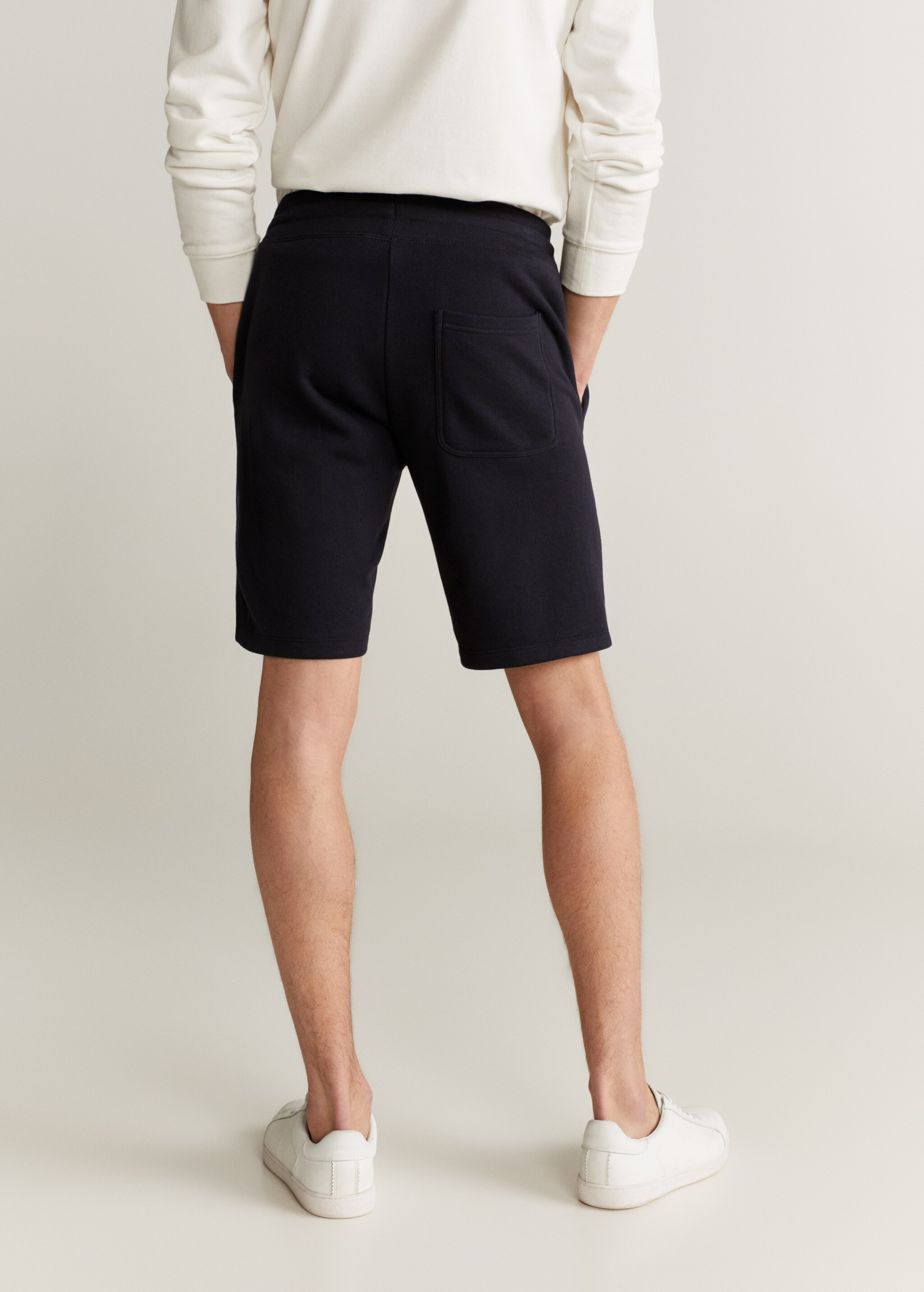 Pantalón jogger algodón - Reverso del artículo