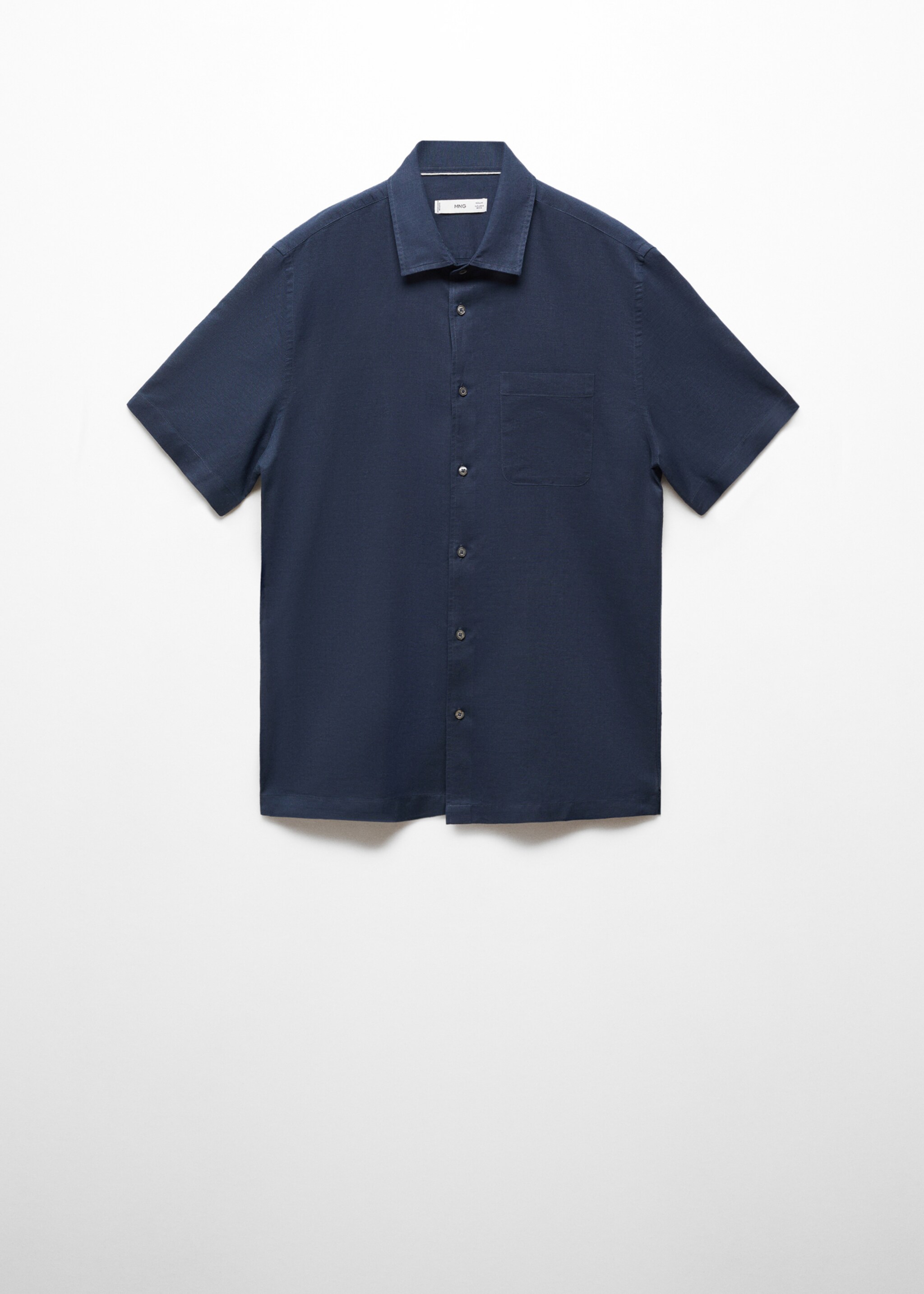 Camisa regular fit lino bolsillo - Artículo sin modelo