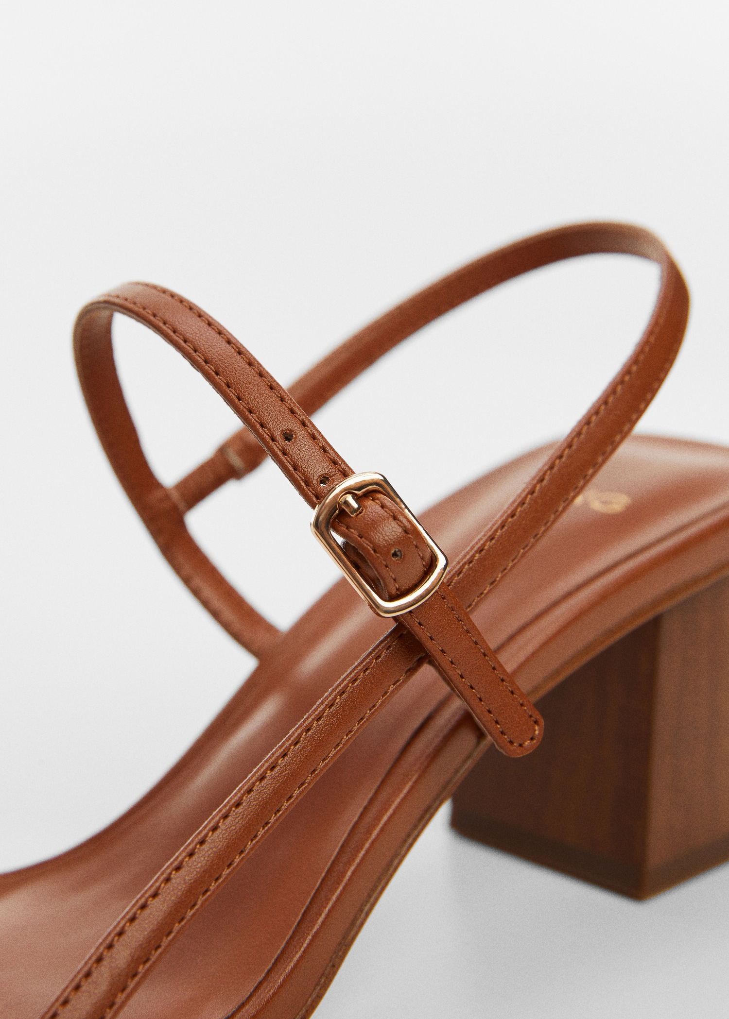 Block-heel sandals Women MANGO OUTLET USA - Main Image