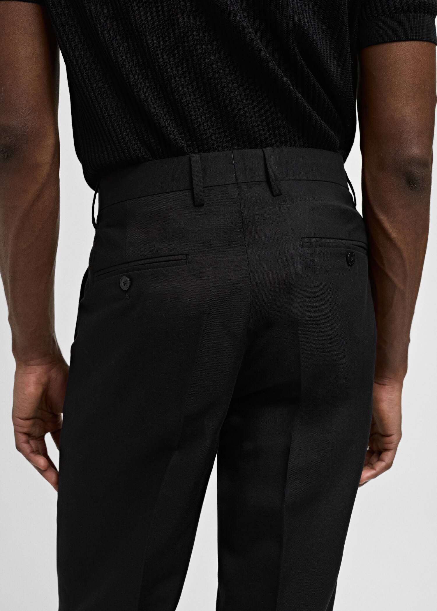 Pantalon costume Lyocell lin - Détail de l'article 4