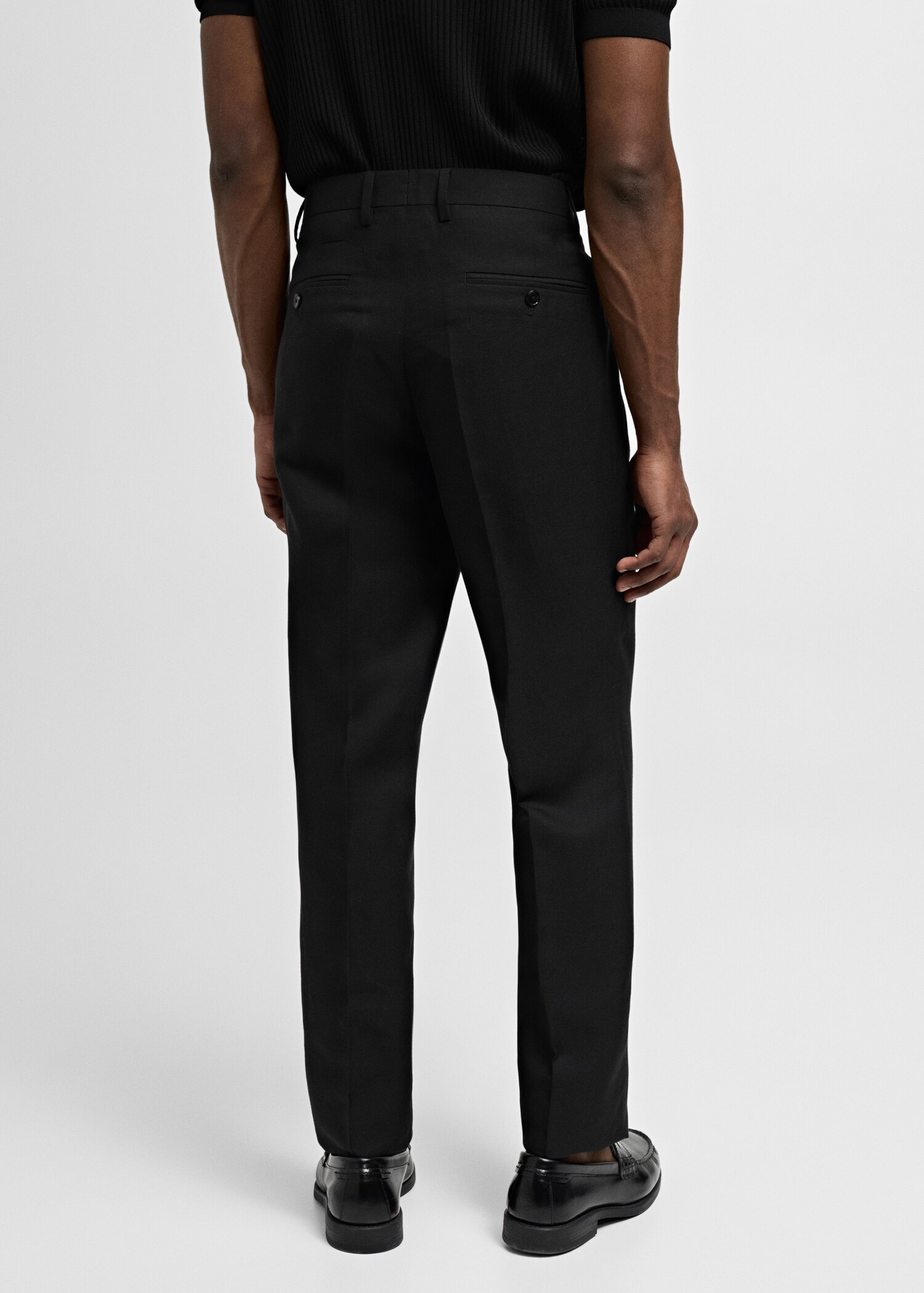 Pantalon costume Lyocell lin - Verso de l’article