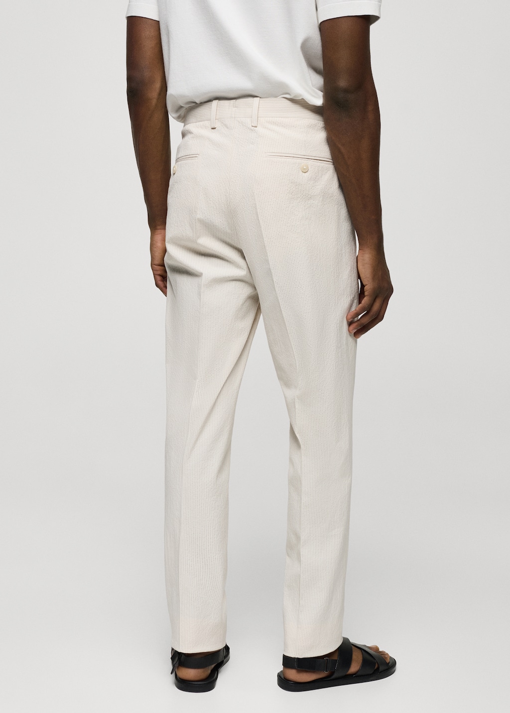 【関税込み】A FERRETTI MUSLIN PANTS Cushman Lot. 22686 Chambray Pant Salt & Pepper – Clutch Cafe