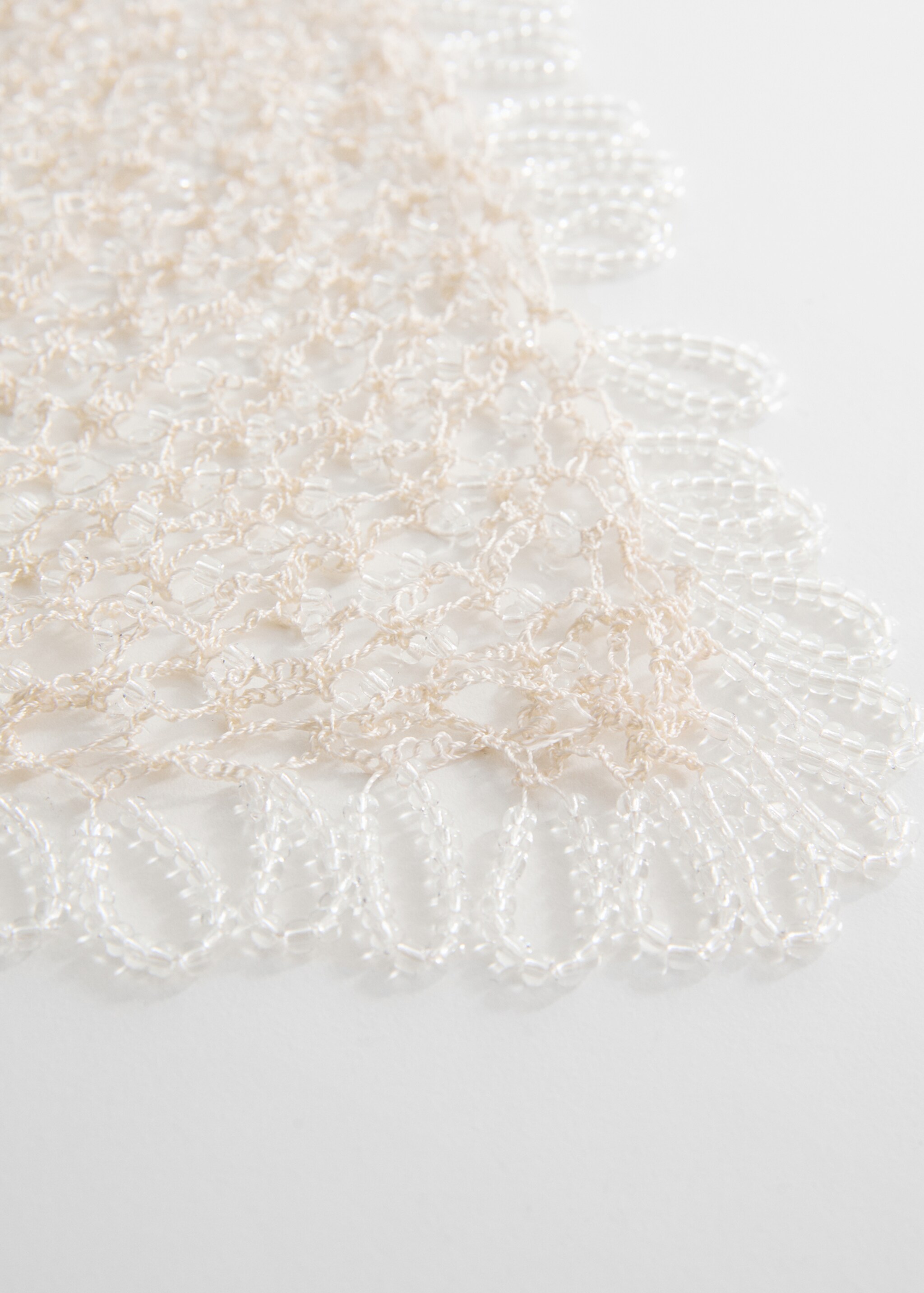 Foulard style paréo perles - Plan moyen