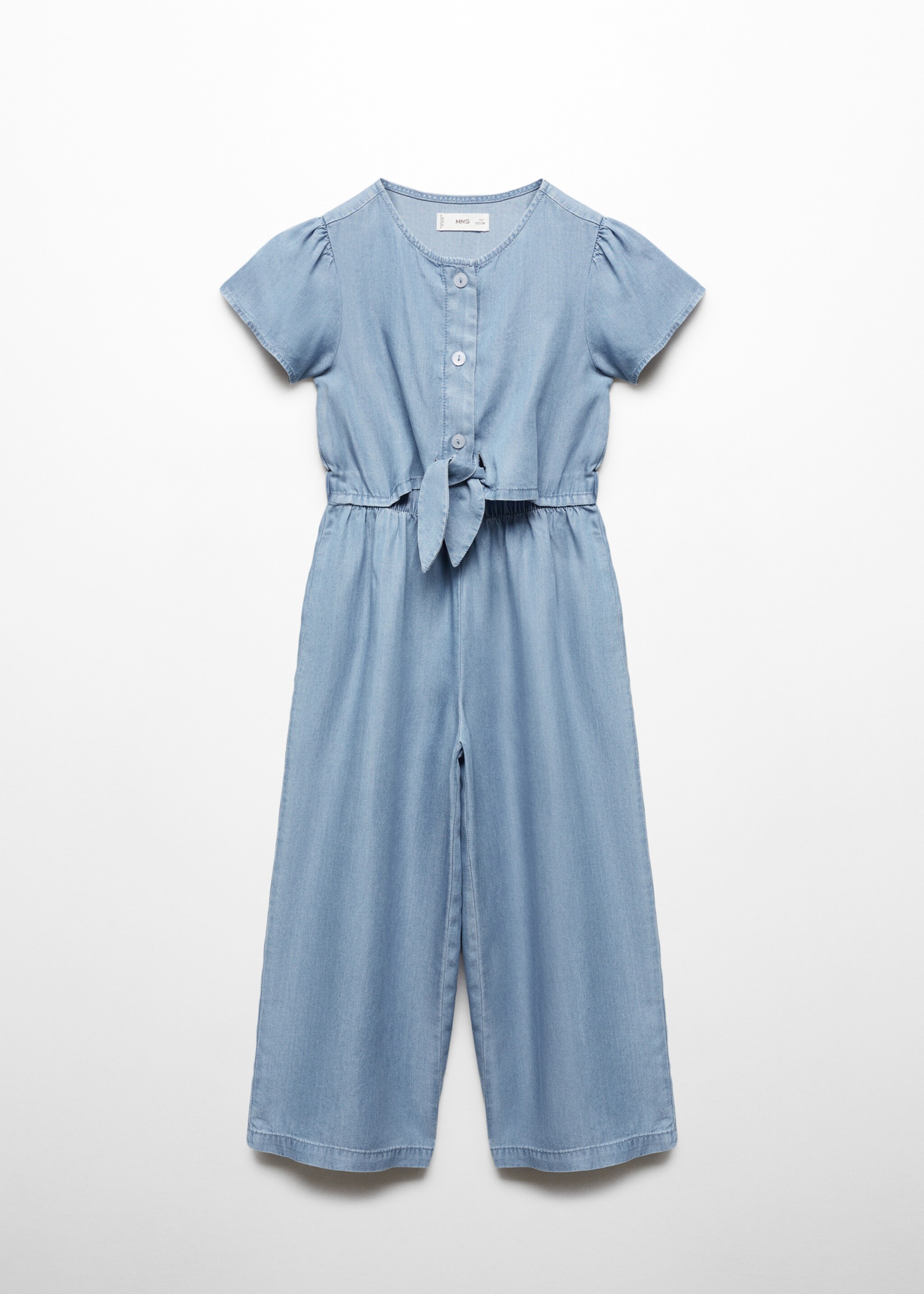 Jumpsuit lang i denim - Artikkel uten modell