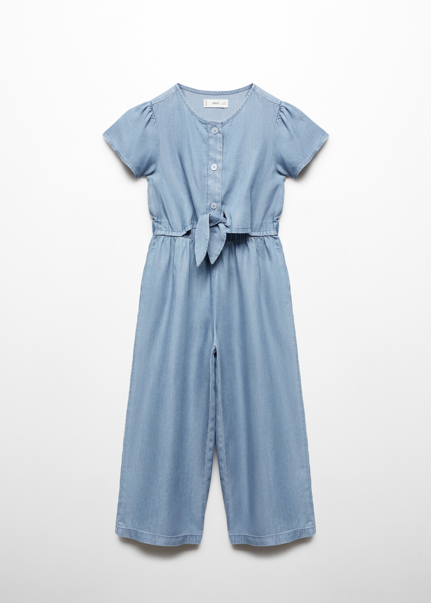 Long denim jumpsuit - Article without model