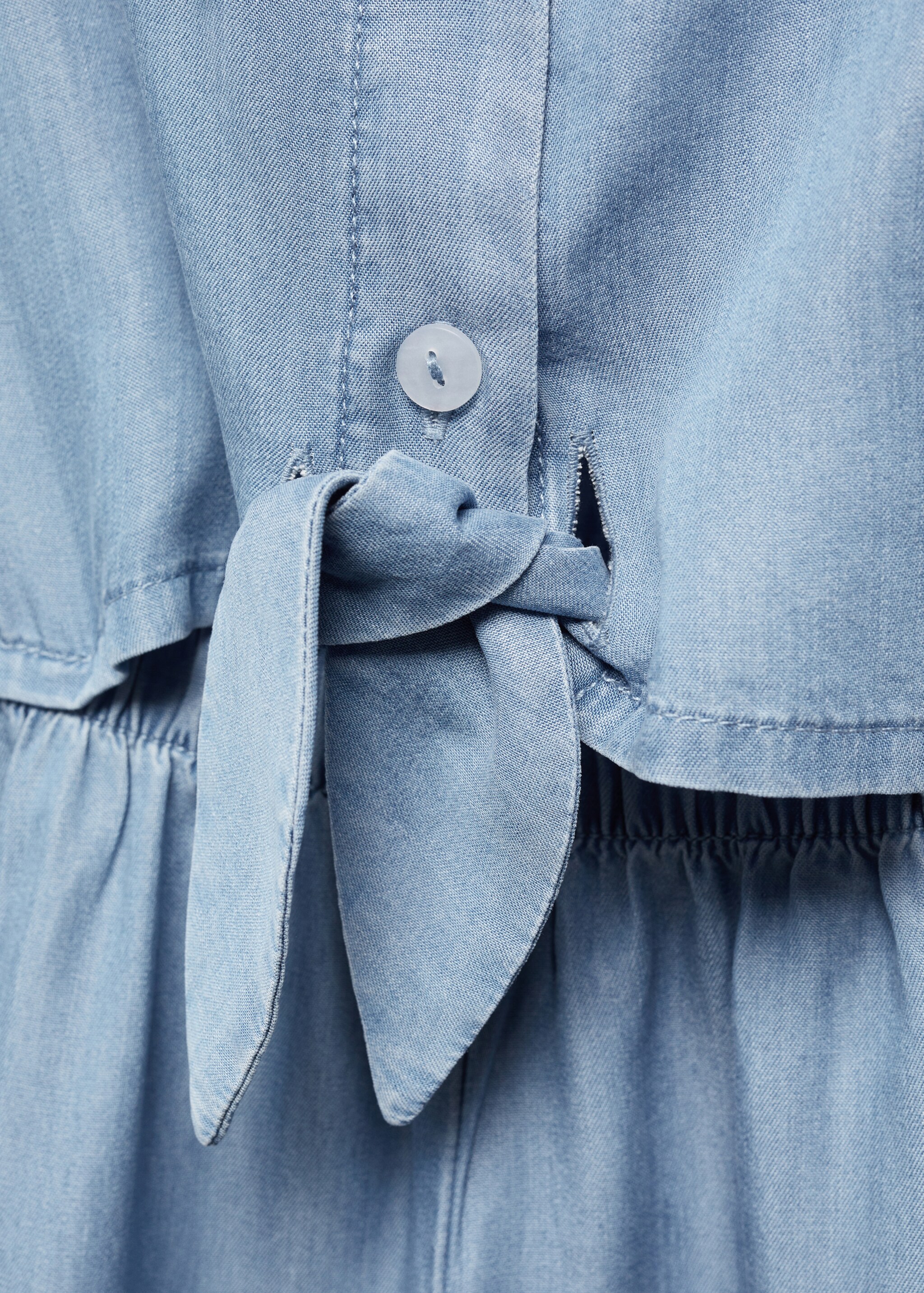 Jumpsuit lang i denim - Artikkeldetalj 8