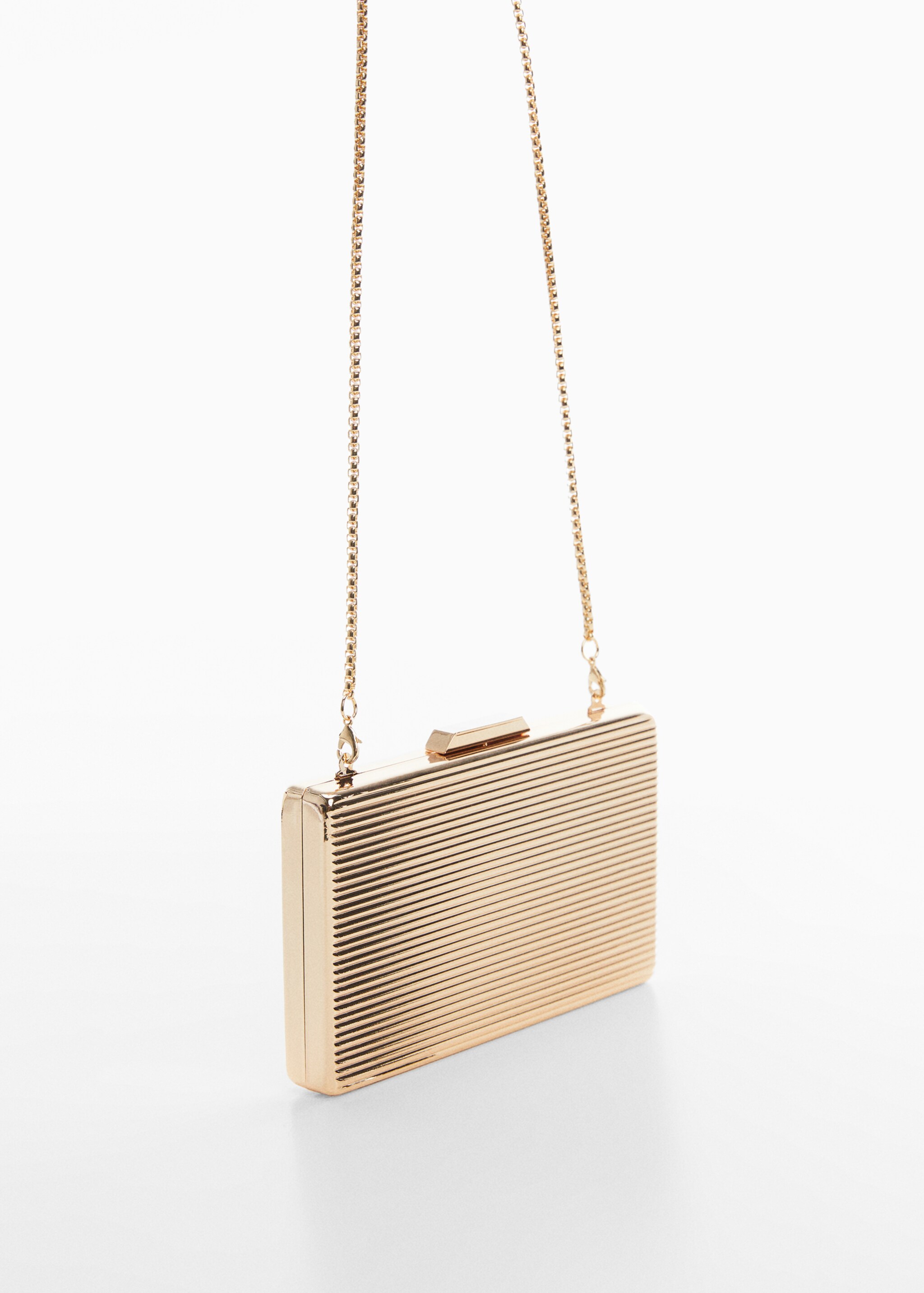 Metallic clutch bag - Medium plane