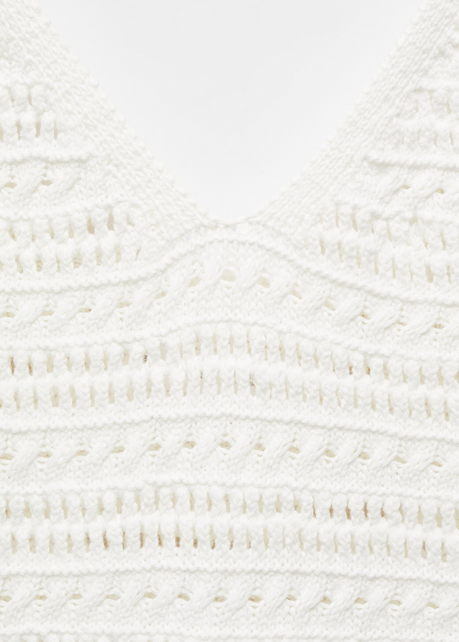 Midikleid aus Strick mit Schlitz - Detail des Artikels 8