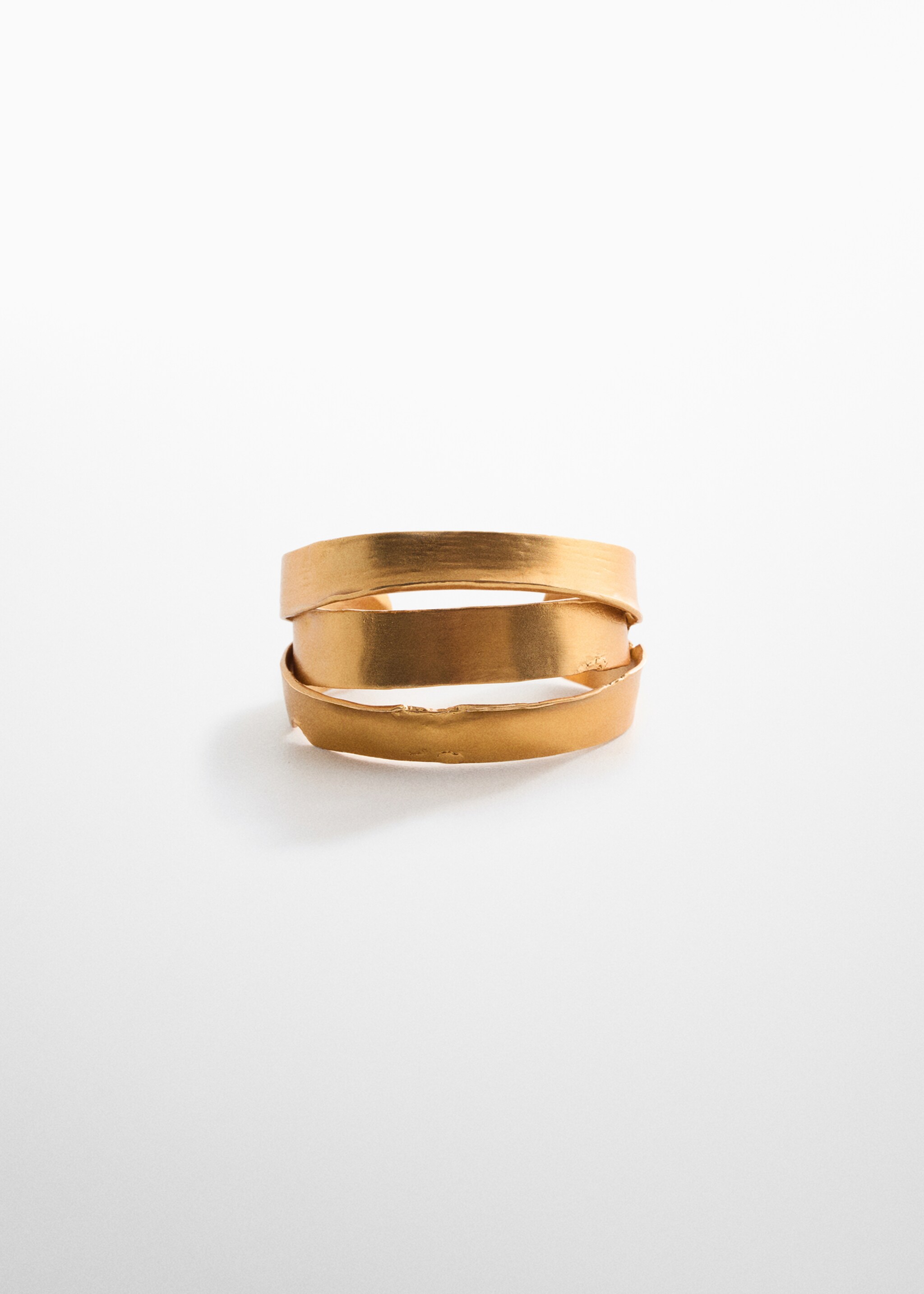 Rigid combination bracelet - Article without model, Gold. Ref: 67087709-00.