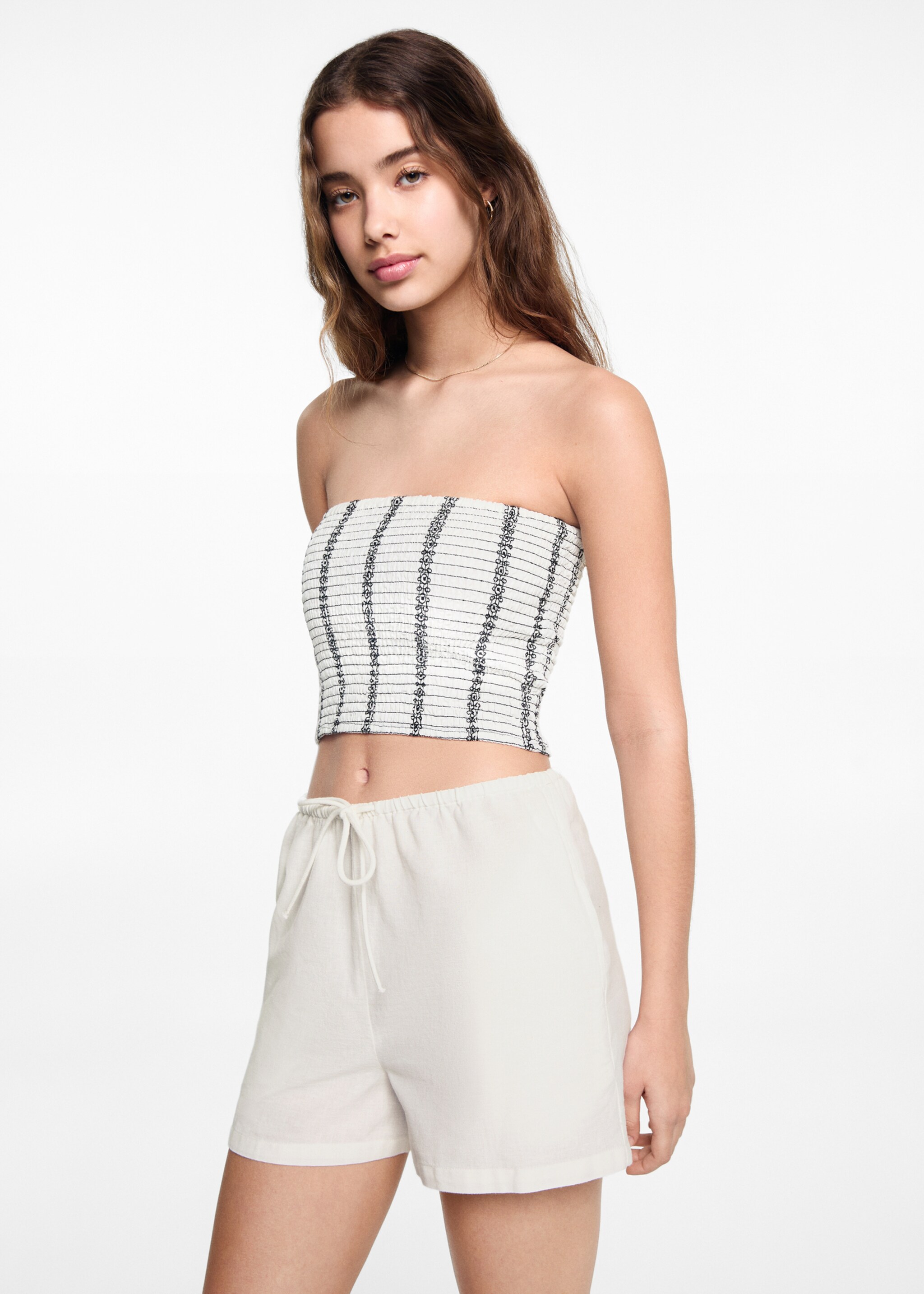 Strapless top - Medium plane