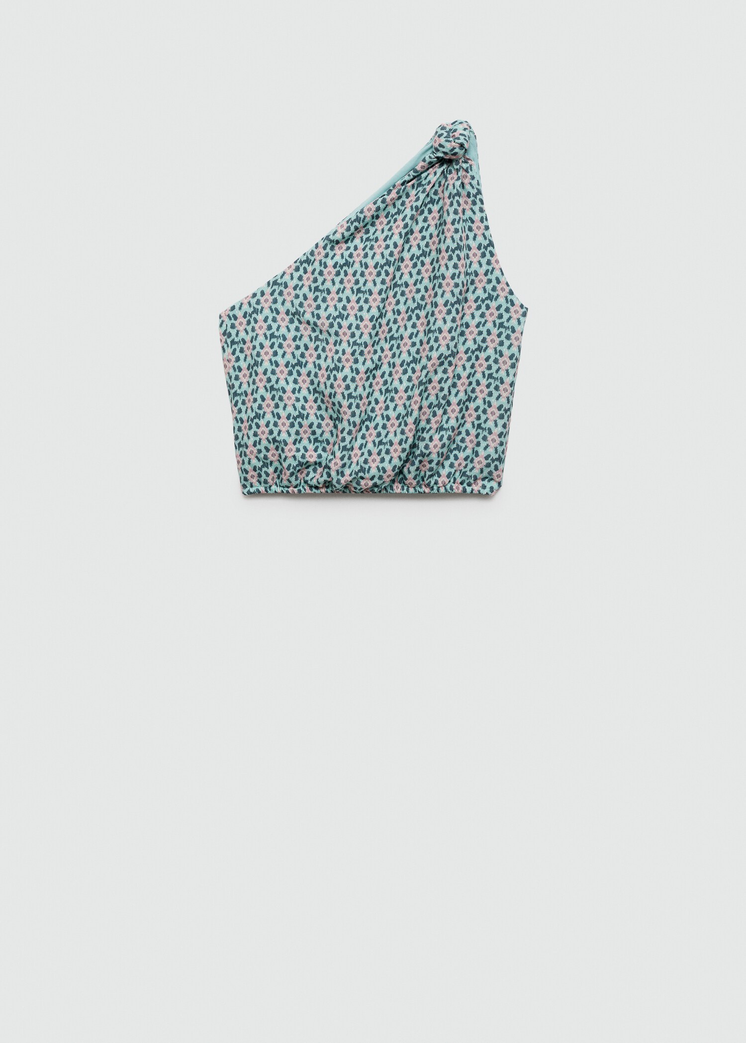 Asymmetric printed top - Article without model