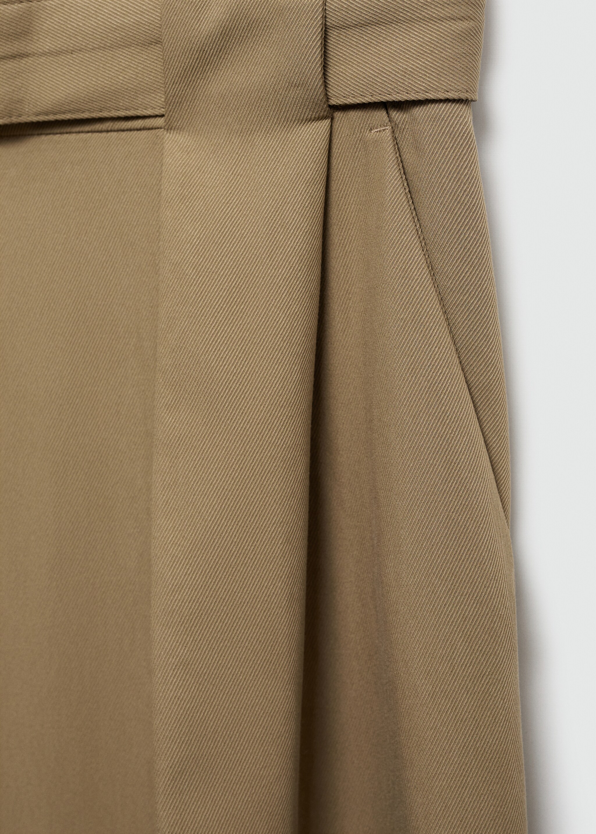 Belt straight-fit trousers - Details of the article 8