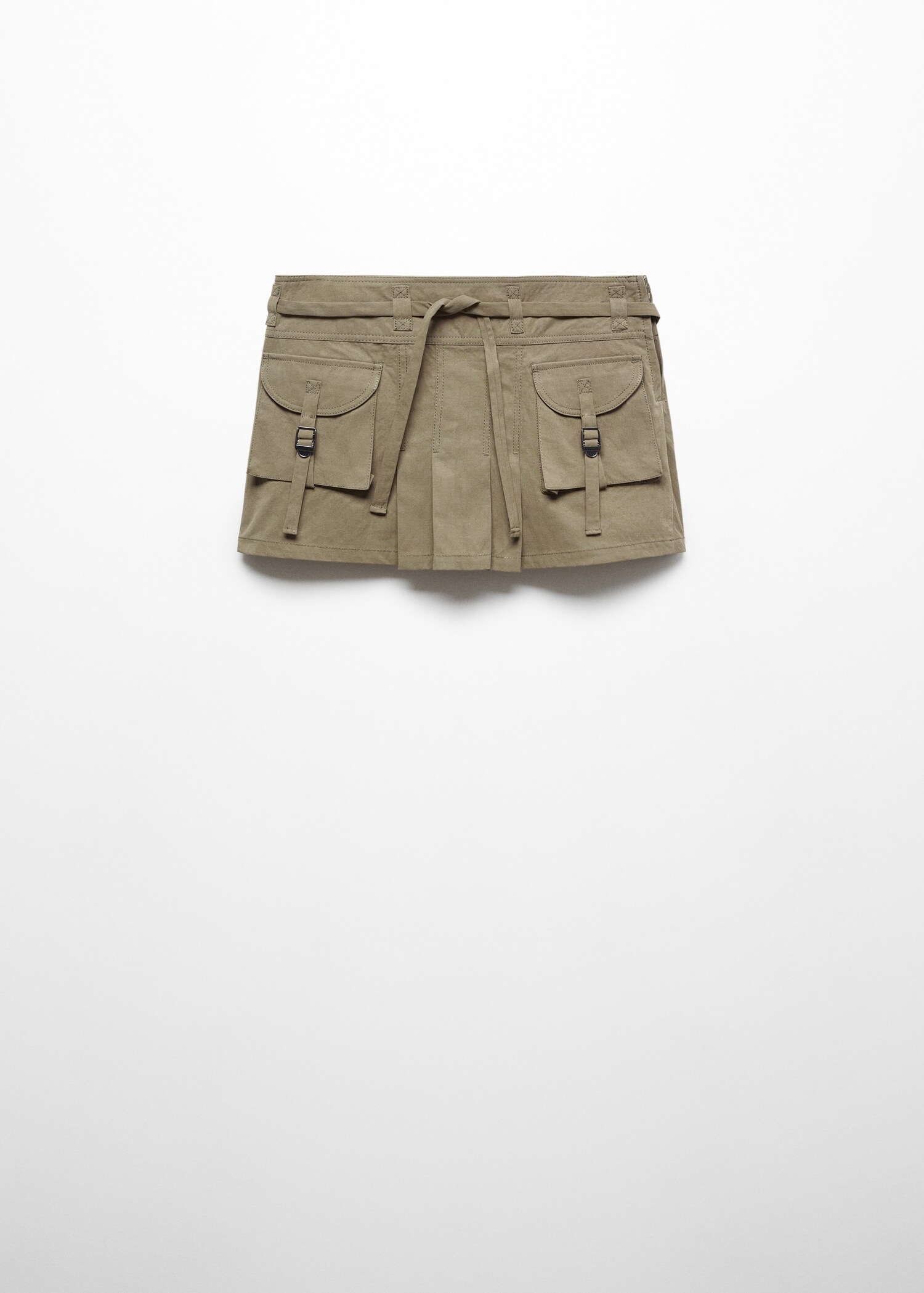 Mini-skirt with cargo pockets - Article without model