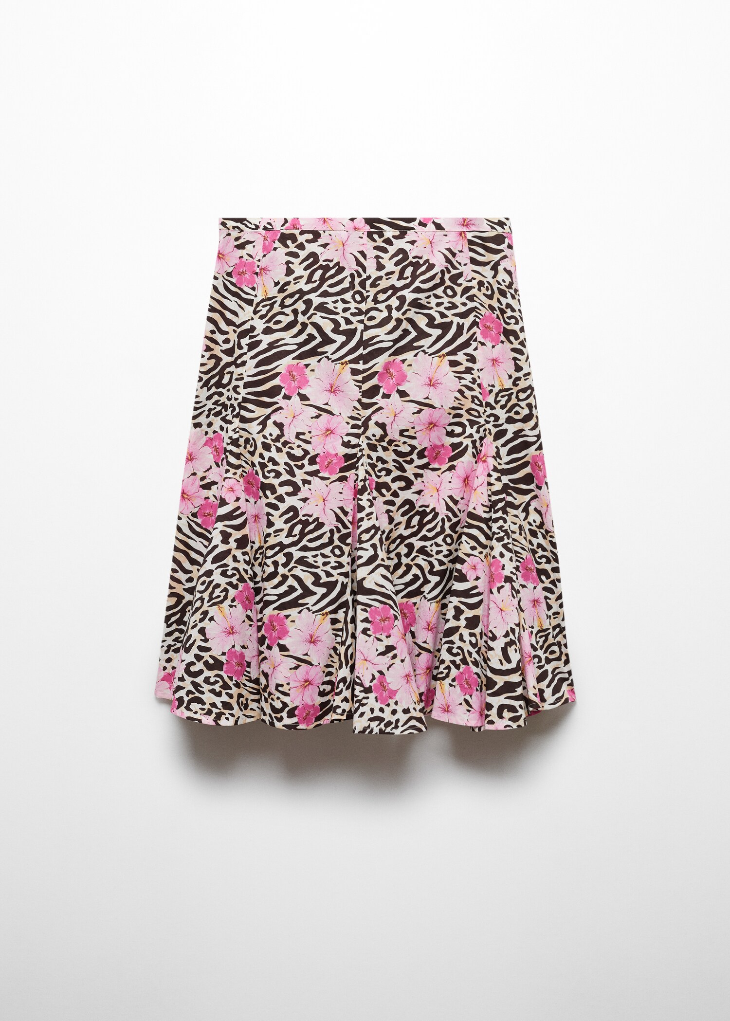 Leopard midi skirt - Article without model