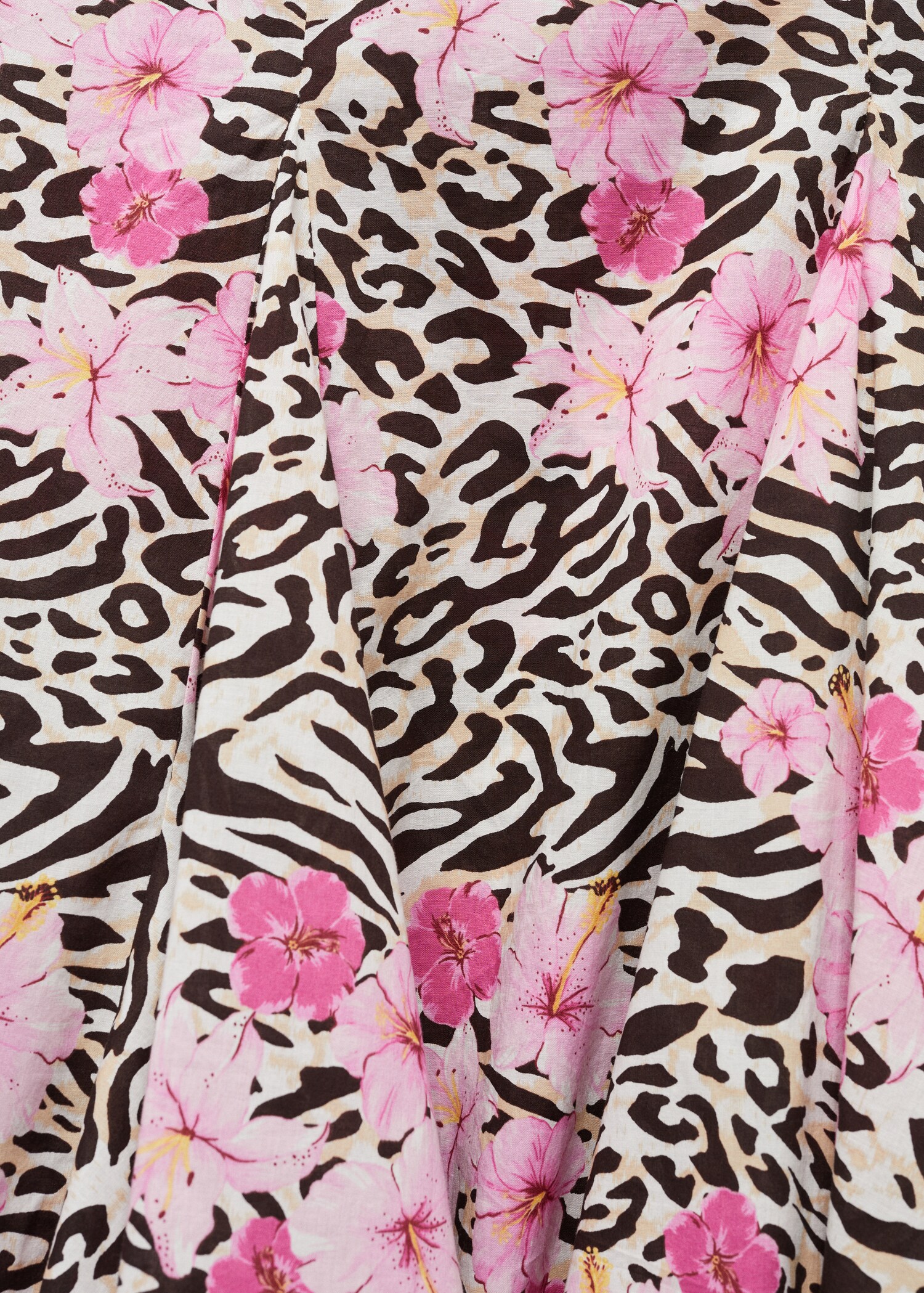 Leopard midi skirt - Details of the article 8