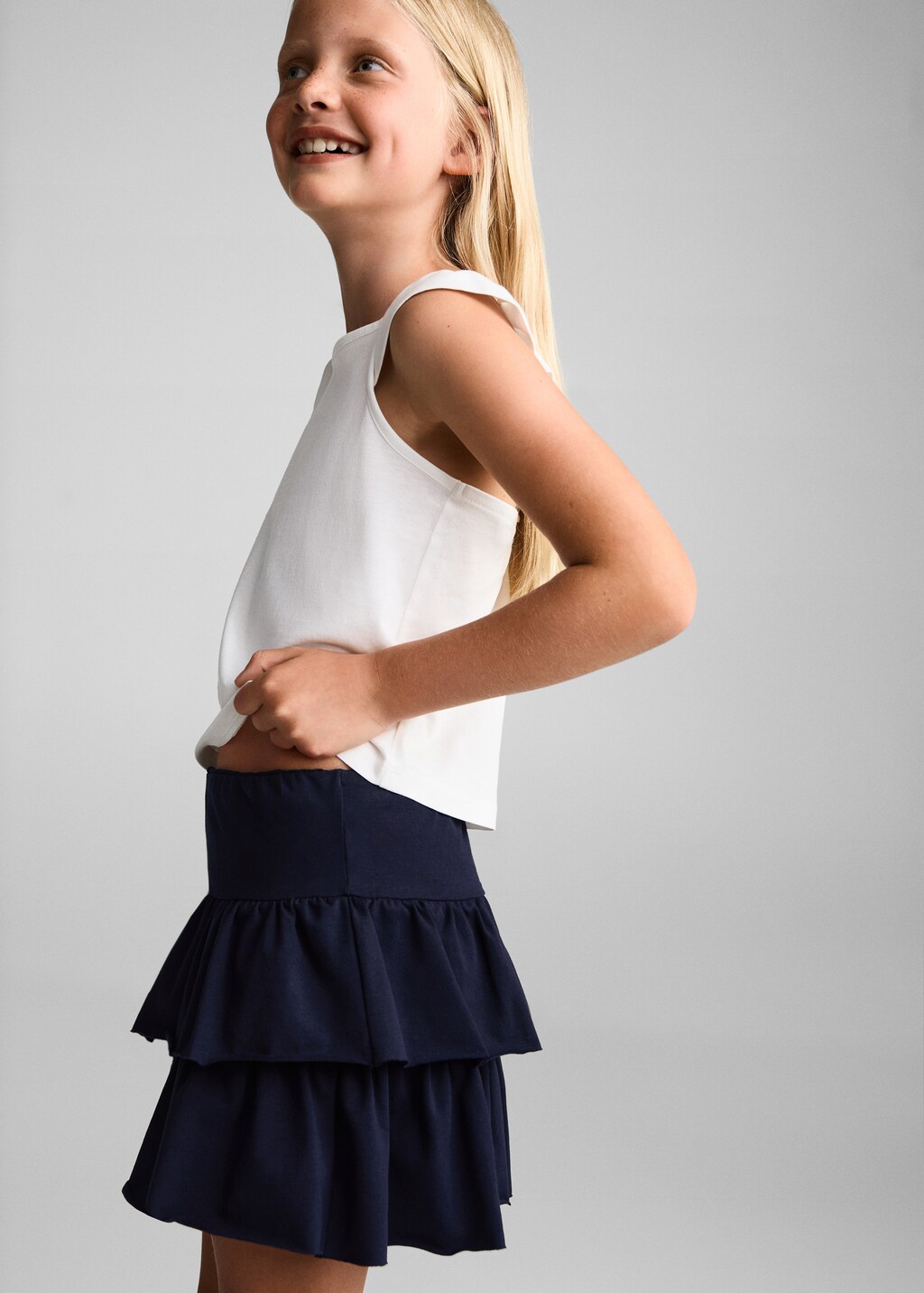 【ゆゆ】organgy frill skirt pants organdy frills skirt pants – BUNNY APARTMENT