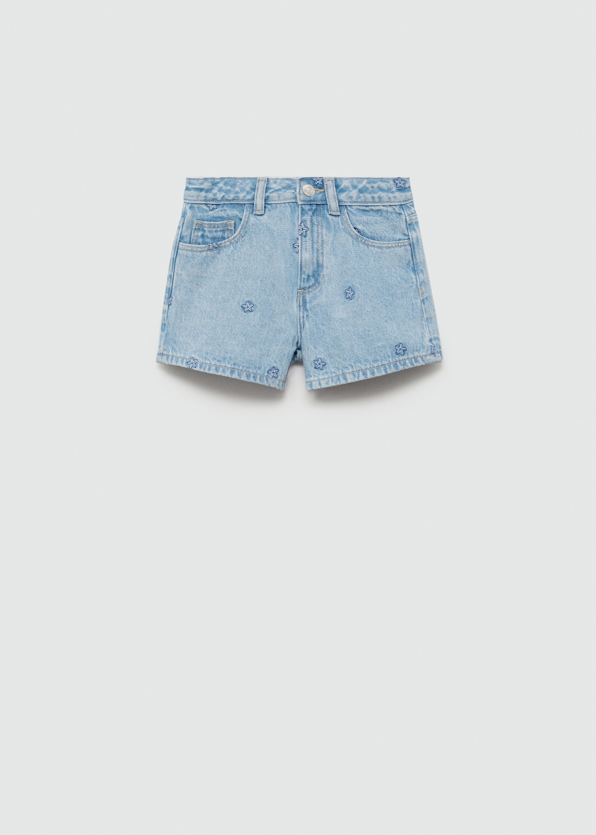 Denimshorts sjöhästar - Artikel utan modell