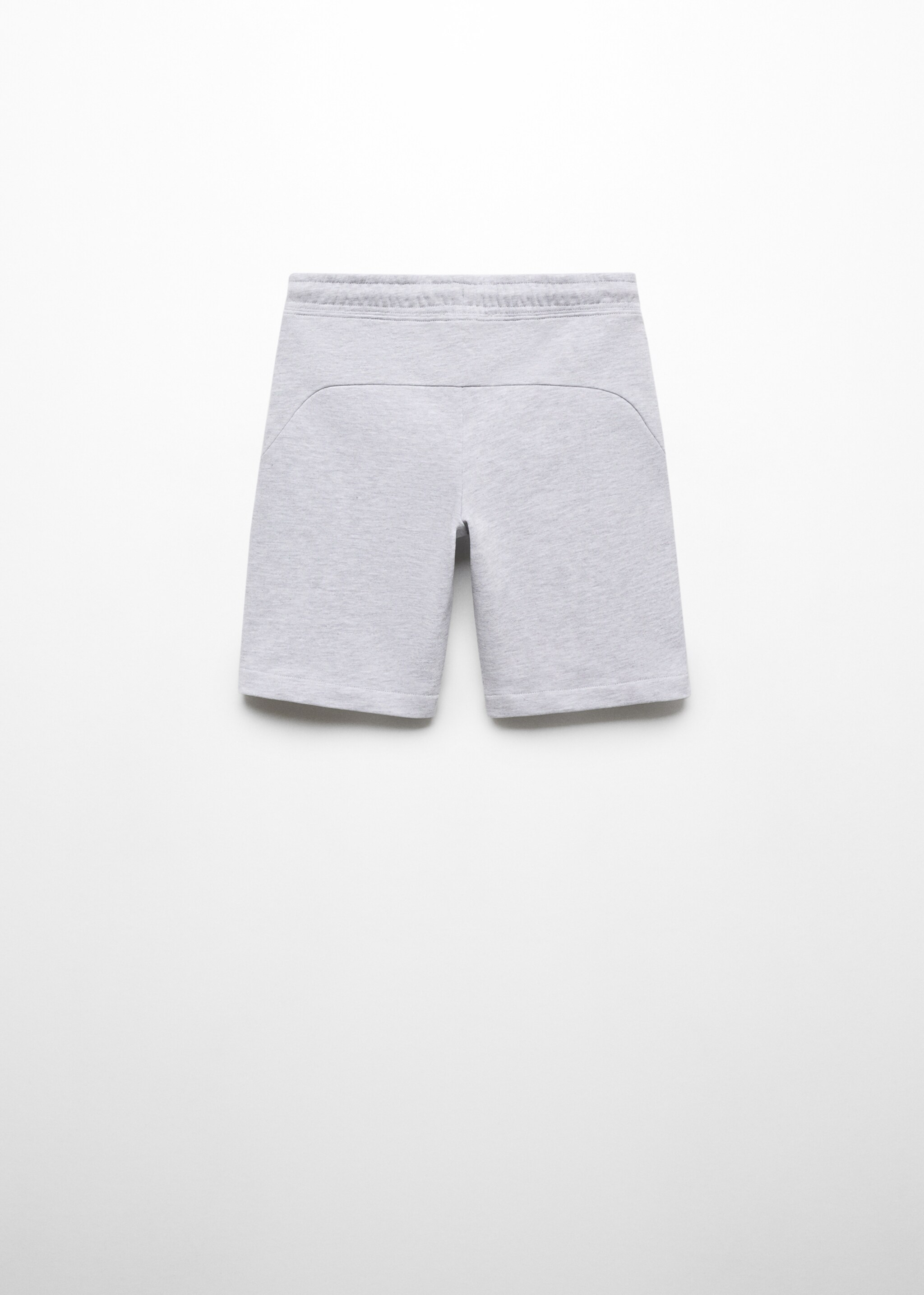 Elastic waist Bermuda shorts - Reverse of the article