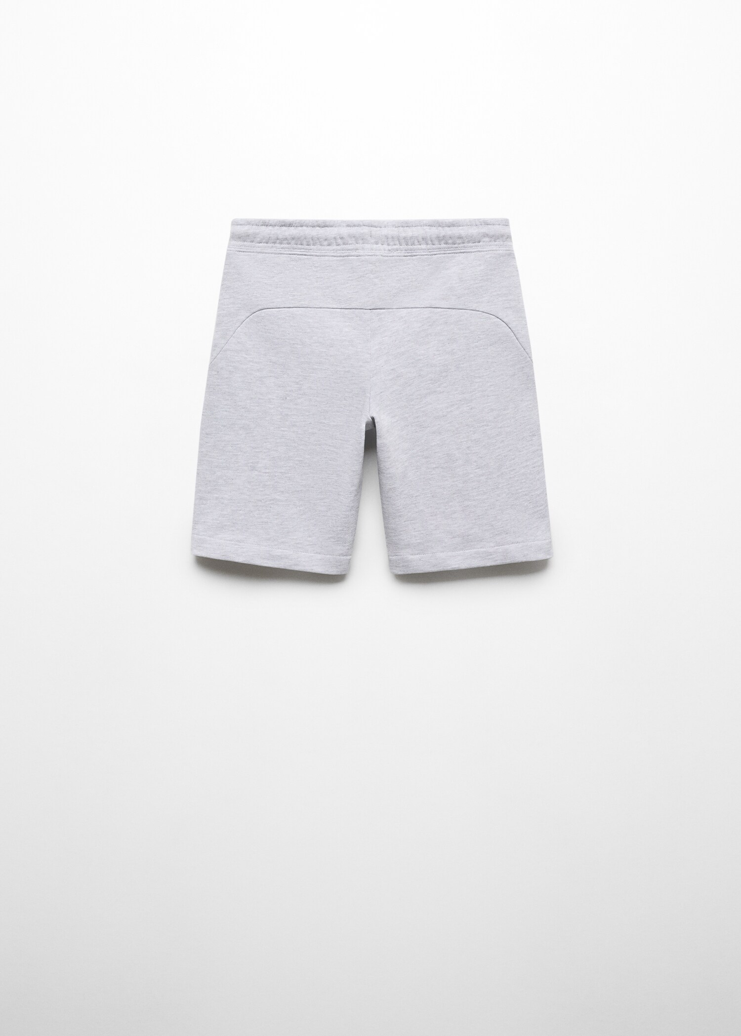 Elastic waist Bermuda shorts - Reverse of the article