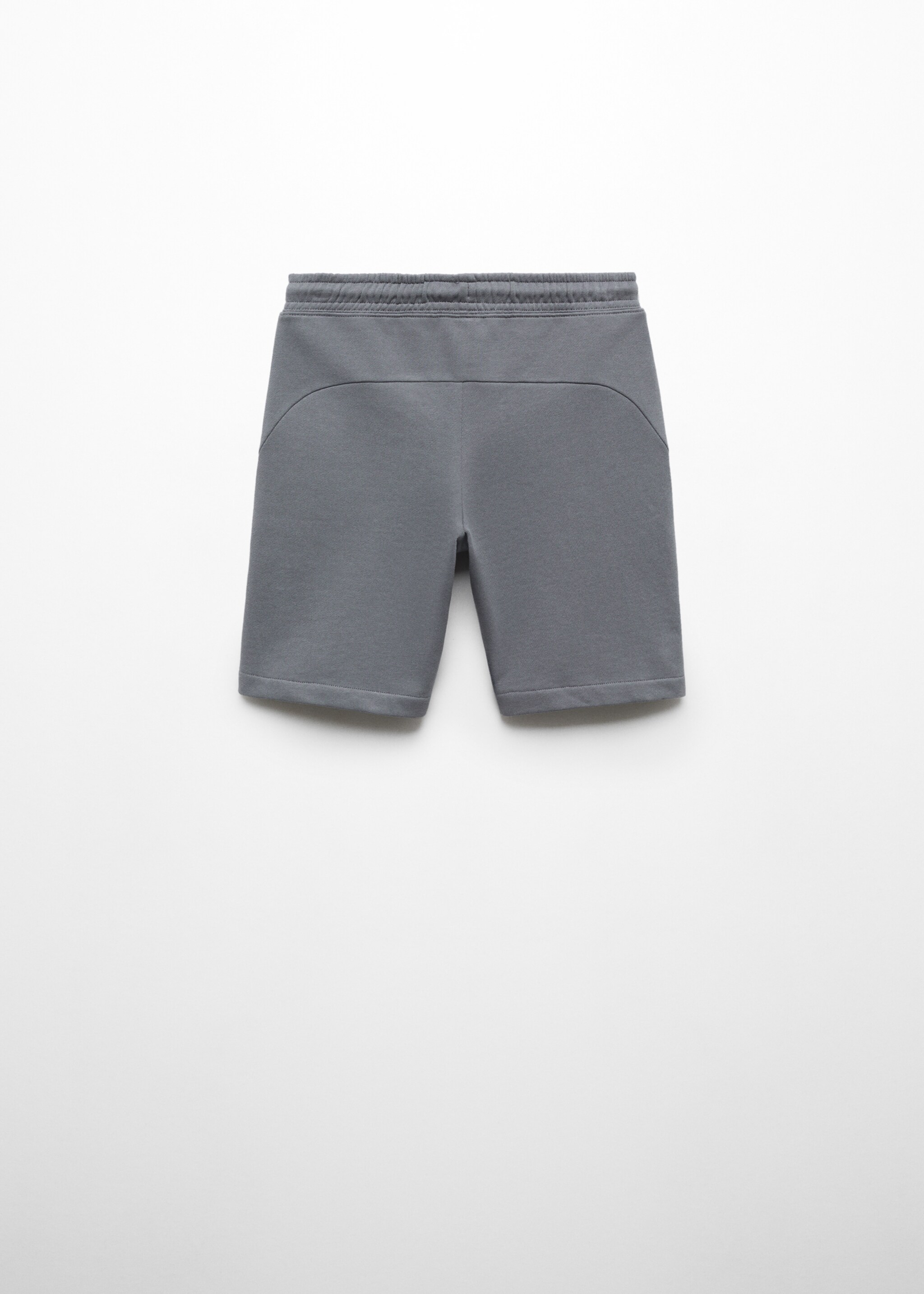 Elastic waist Bermuda shorts - Reverse of the article