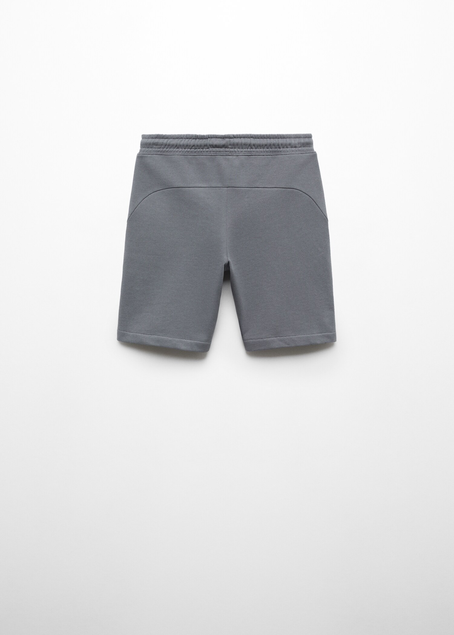 Elastic waist Bermuda shorts - Reverse of the article