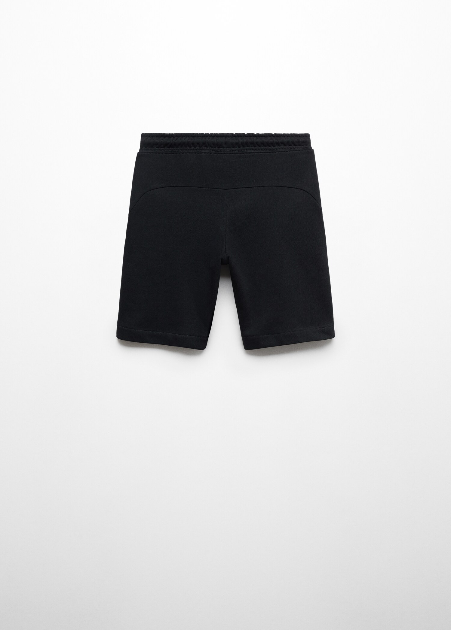 Elastic waist Bermuda shorts - Reverse of the article