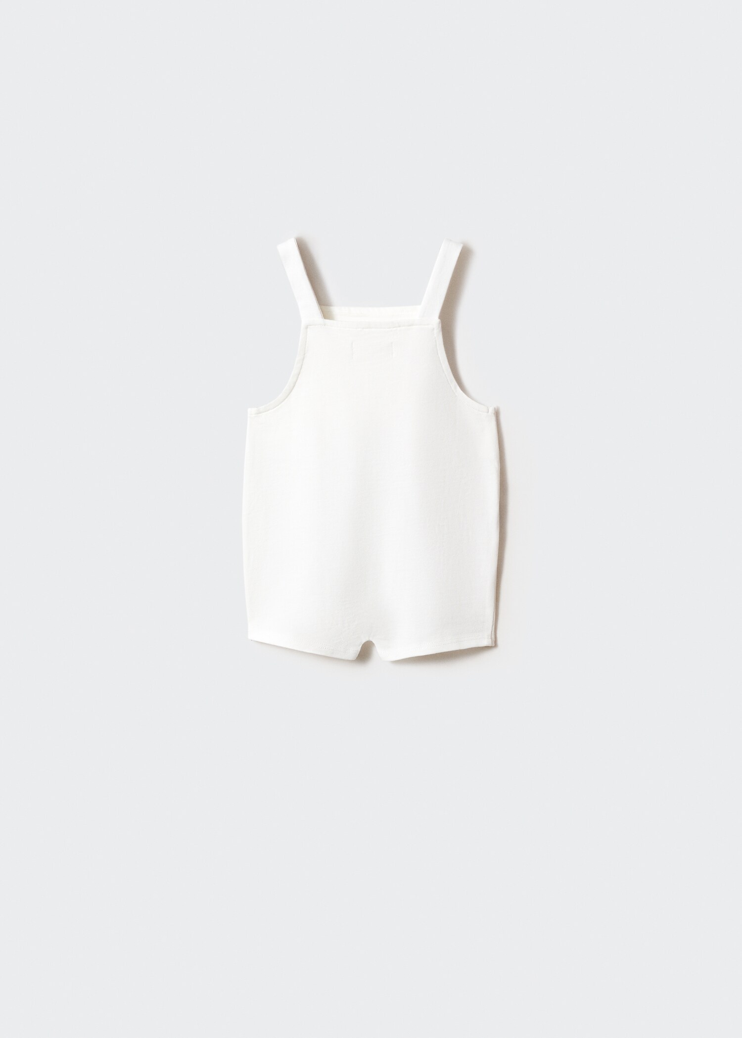 Cotton dungarees - Reverse of the article