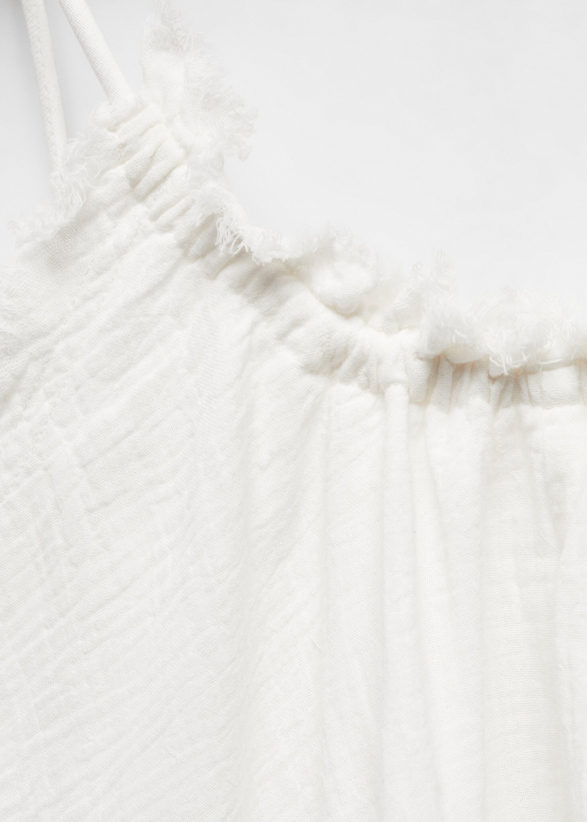 Frayed edges dress - Details of the article 8