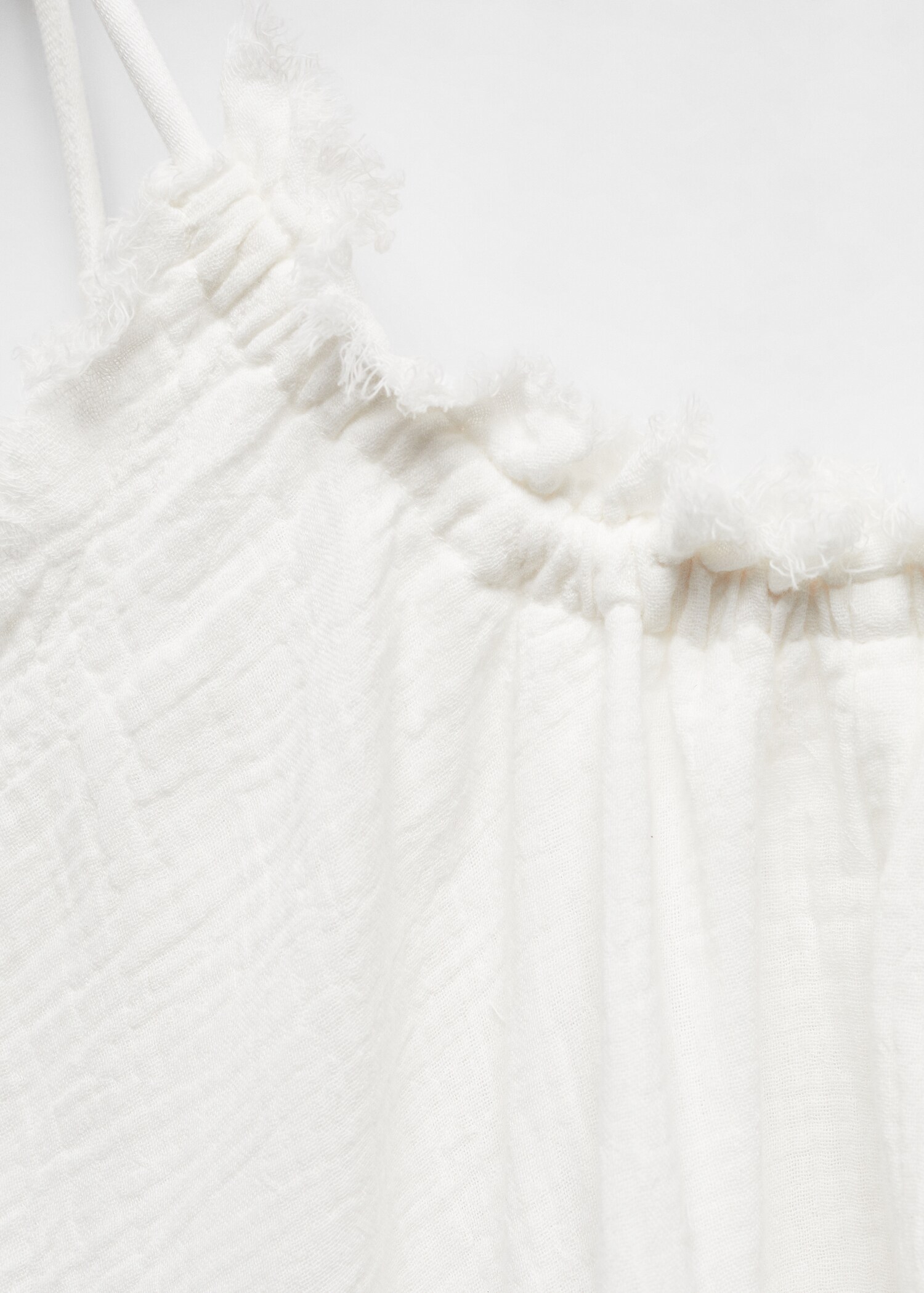 Frayed edges dress - Details of the article 8
