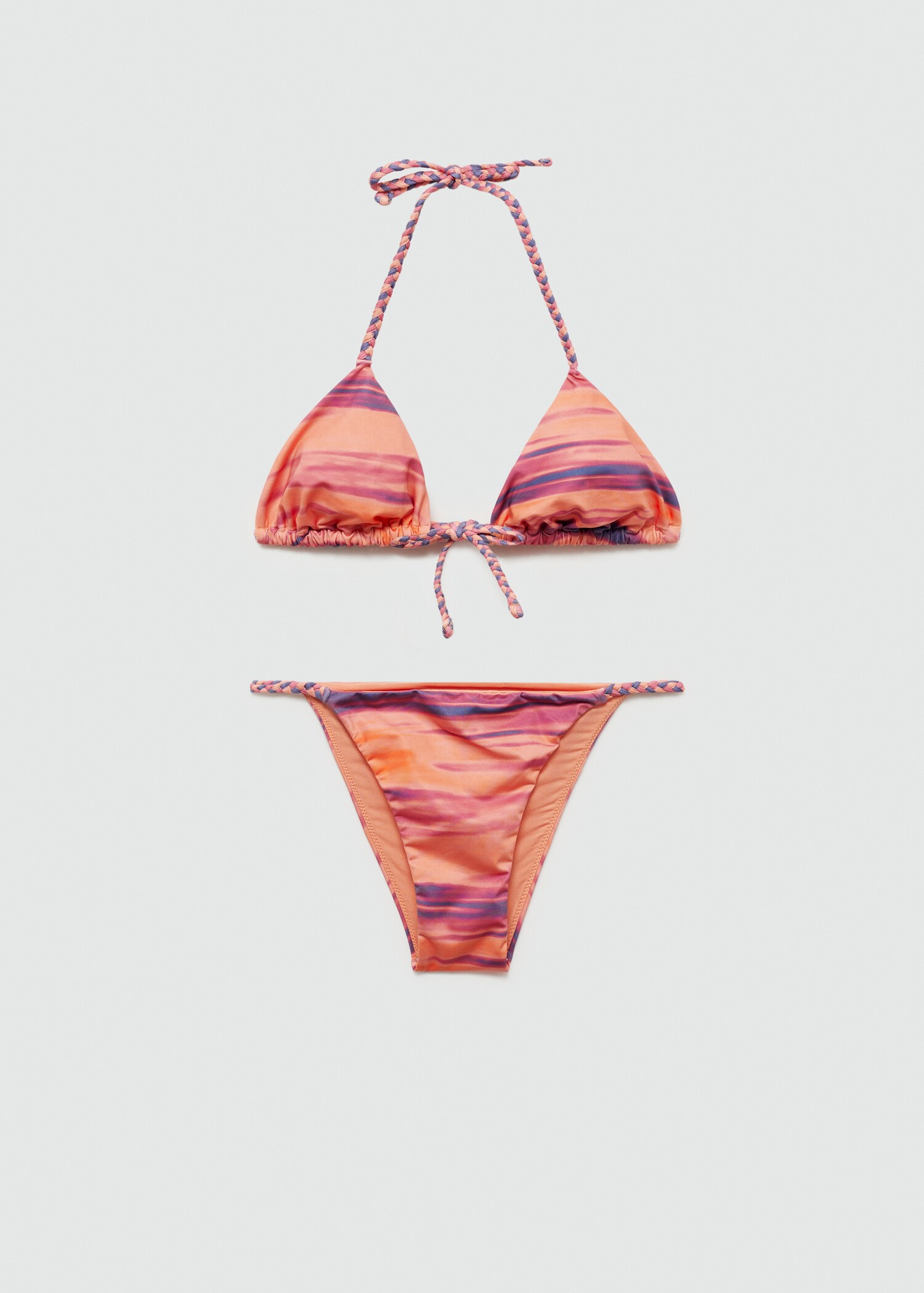 Gradient braided bikini - Article without model